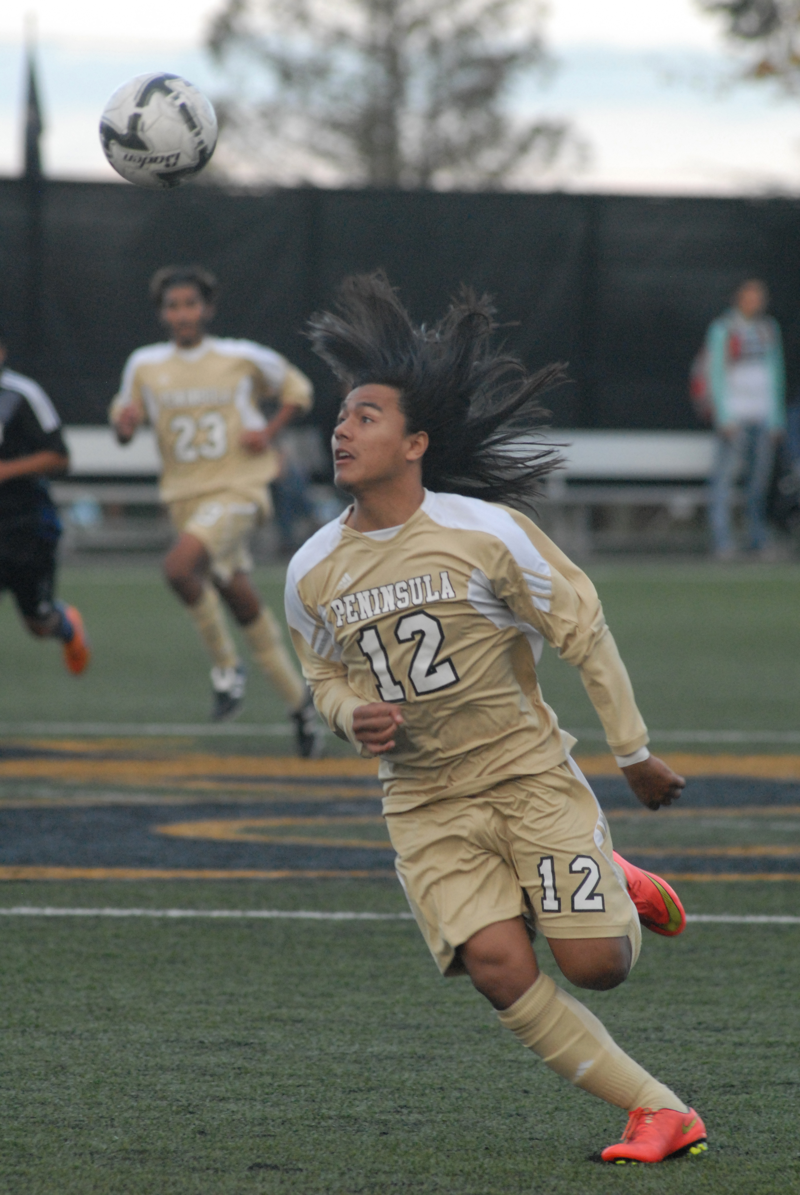 Peninsula's Johnny Martinez was selected by coaches as the NWAC's West Division MVP. Keith Thorpe/Peninsula Daily News