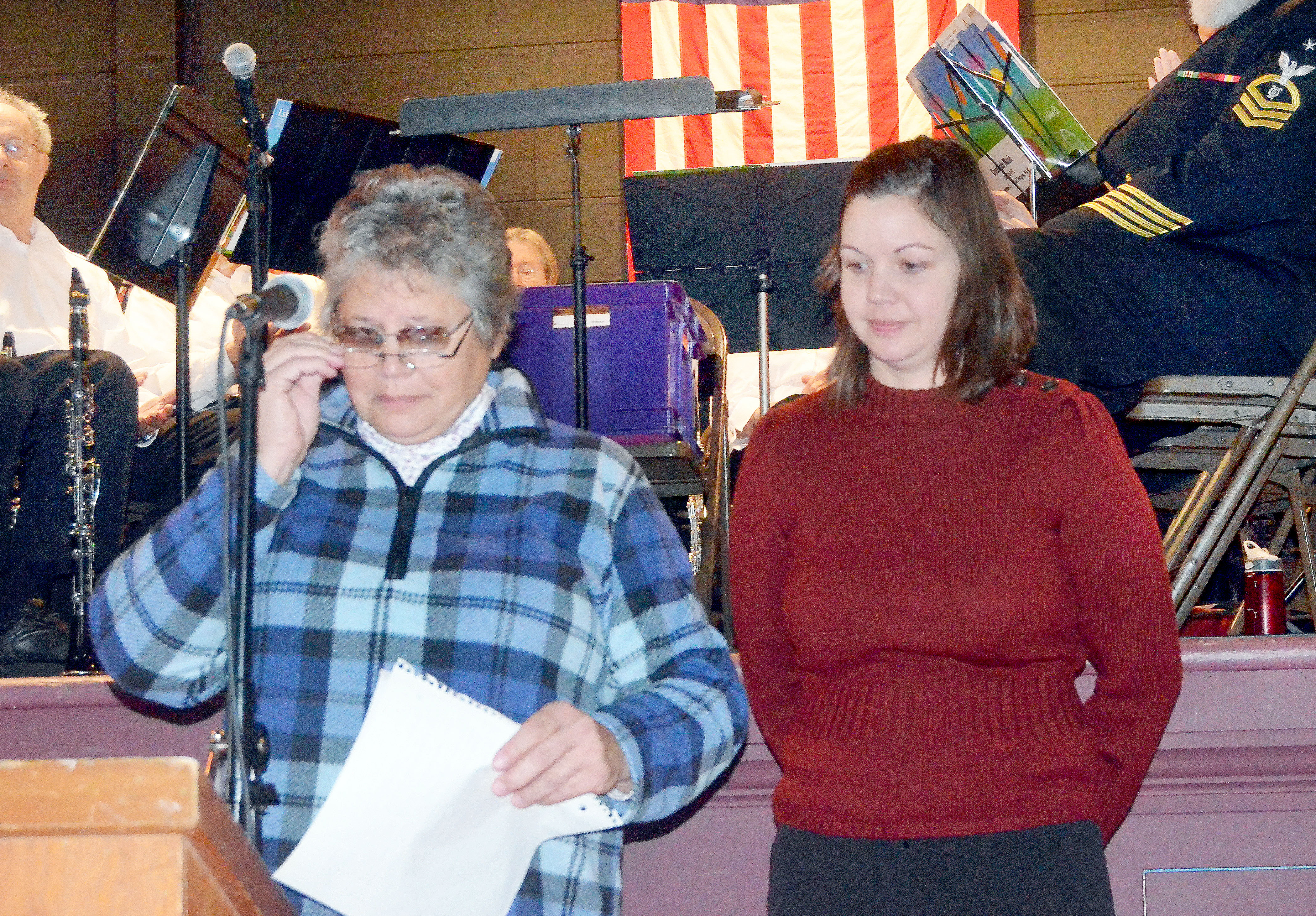 Army veterans Rita Beebe