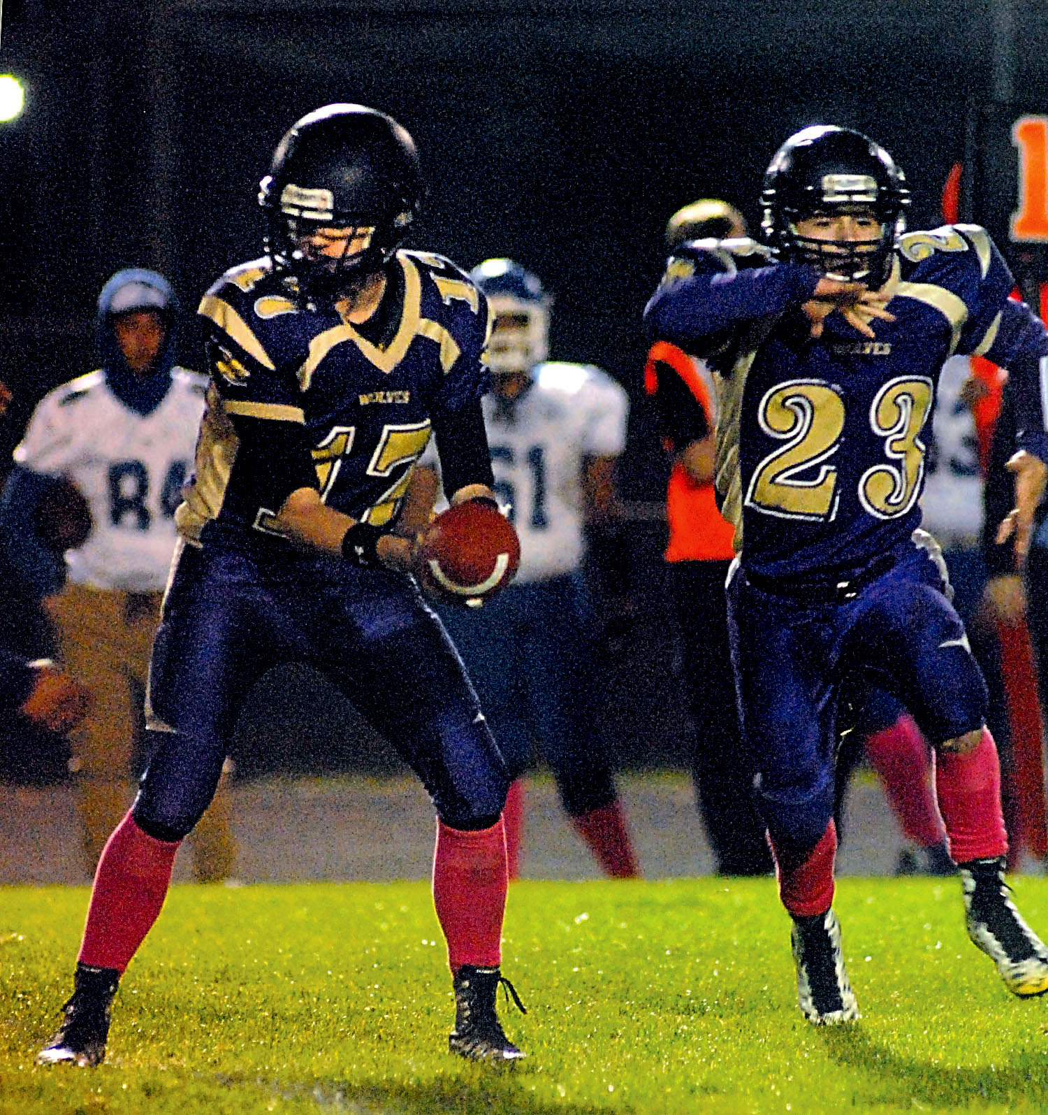 Sequim quarterback Riley Cowan