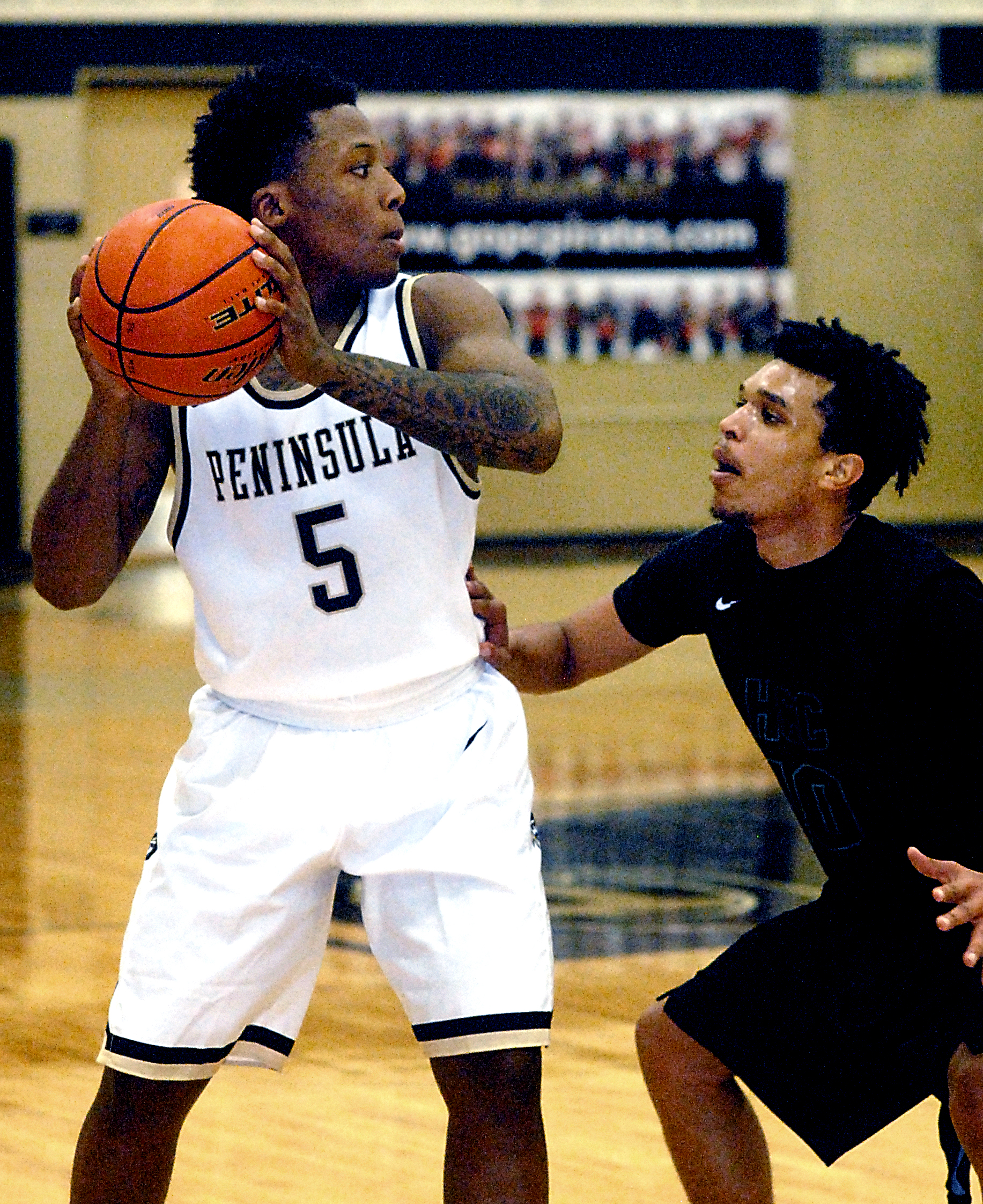 Peninsula College's Darrion Daniels
