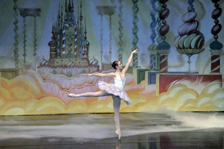 Northwest Ballet Theatre's Jacqueline MIldner danced the Dew Drop Fairy in "The Nutcracker