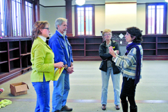 Port Townsend Library Director Theresa Percy