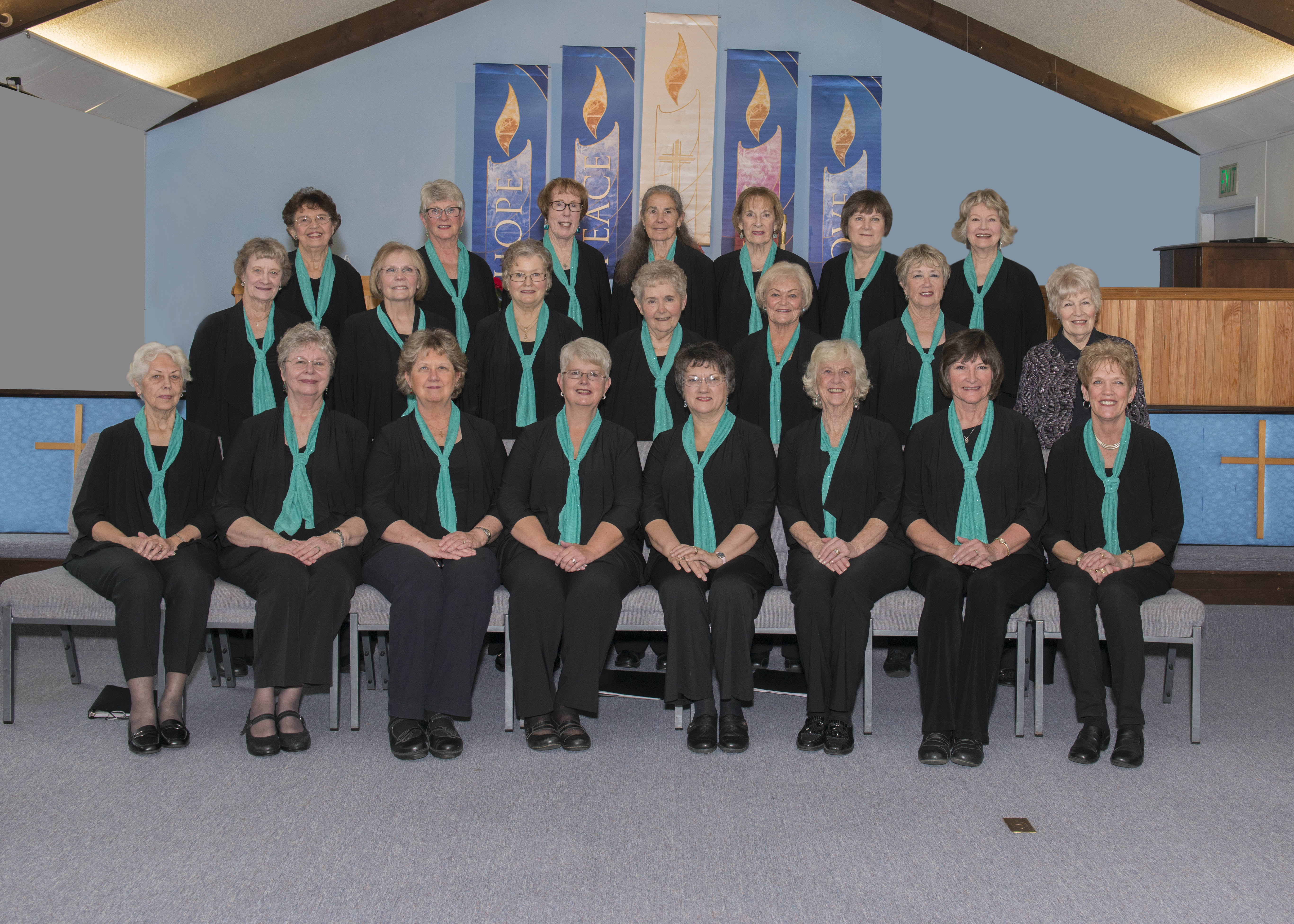 The Choral Belles will give a Candlelight Concert at Port Townsend's Trinity United Methodist Church on Thursday evening.