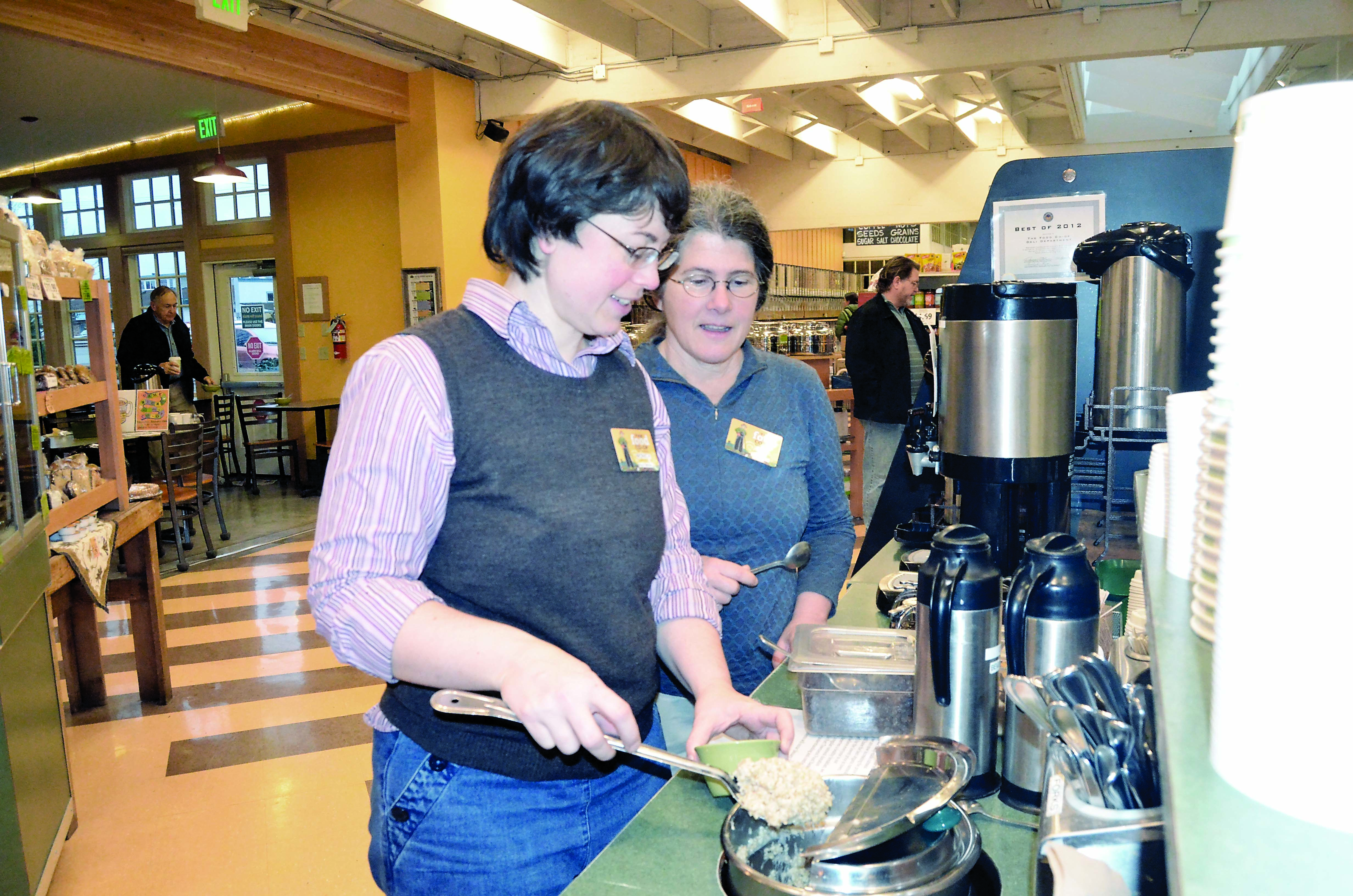 Food Co-op board members Lisa Barclay