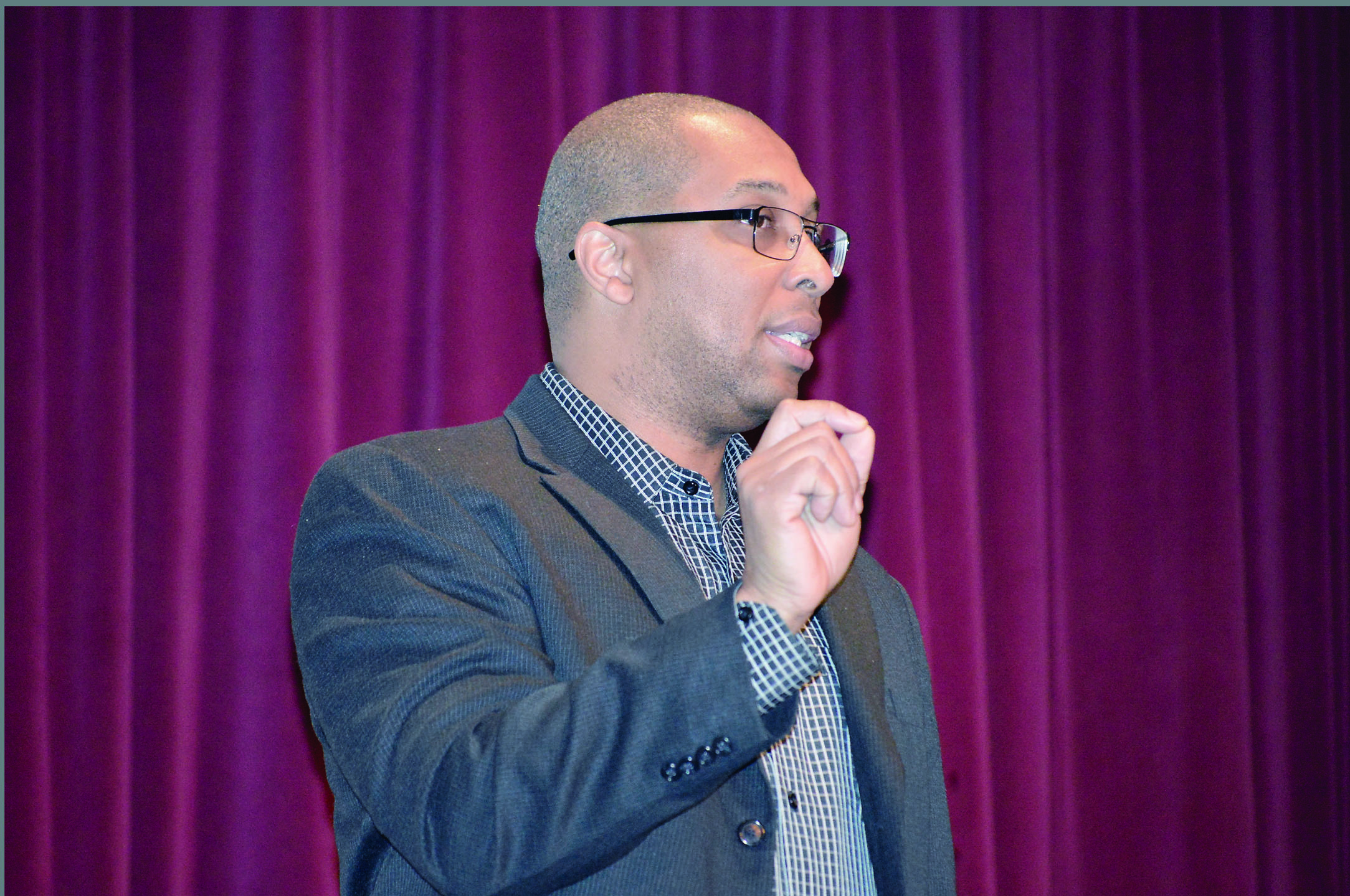 In his speech Thursday honoring the memory of Dr. Martin Luther King Jr.