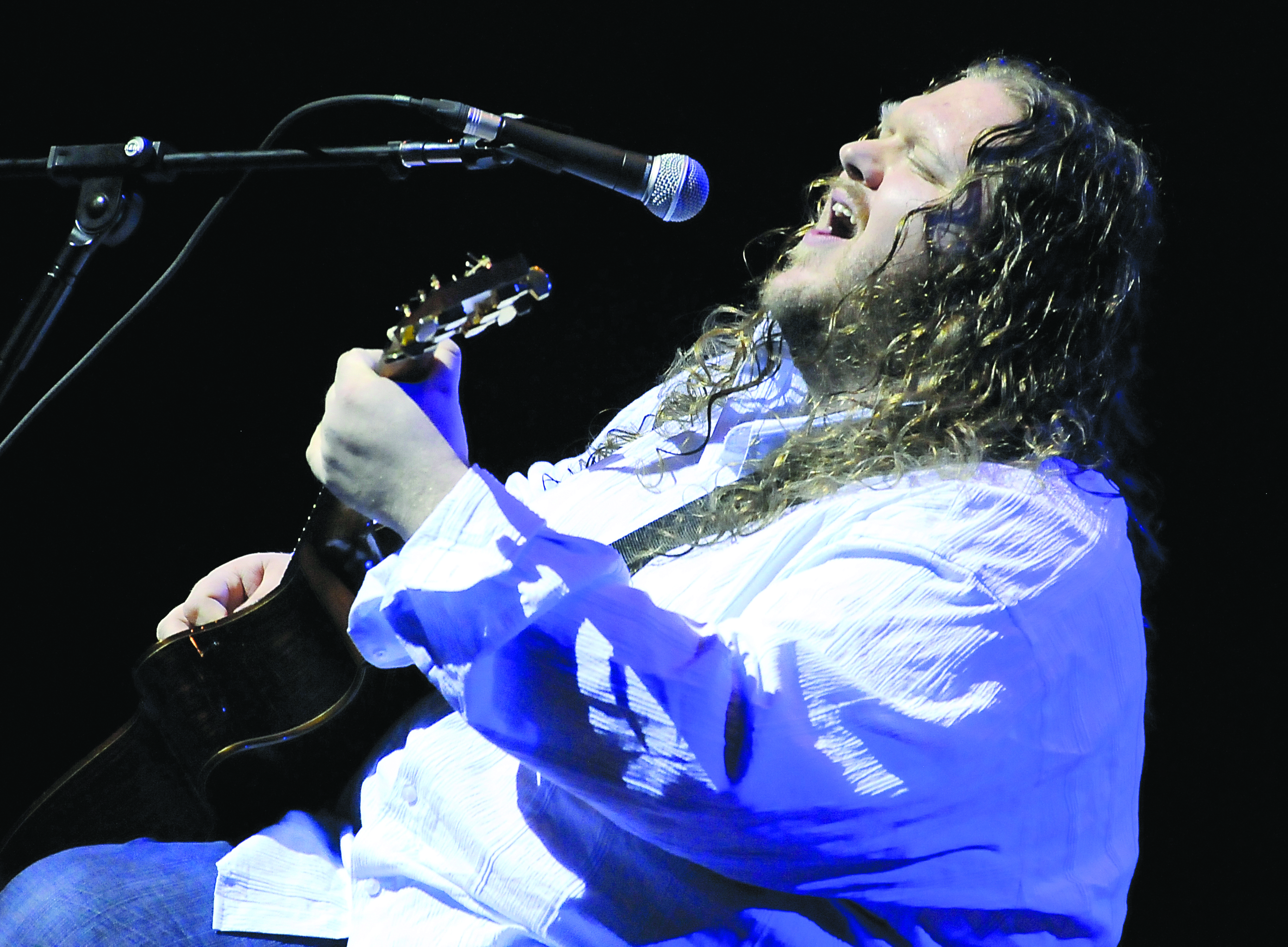 International Blues Challenge winner Matt Andersen has Port Angeles on his calendar this Wednesday night.  -- Photo by Tracey Savein/South Paw Productions