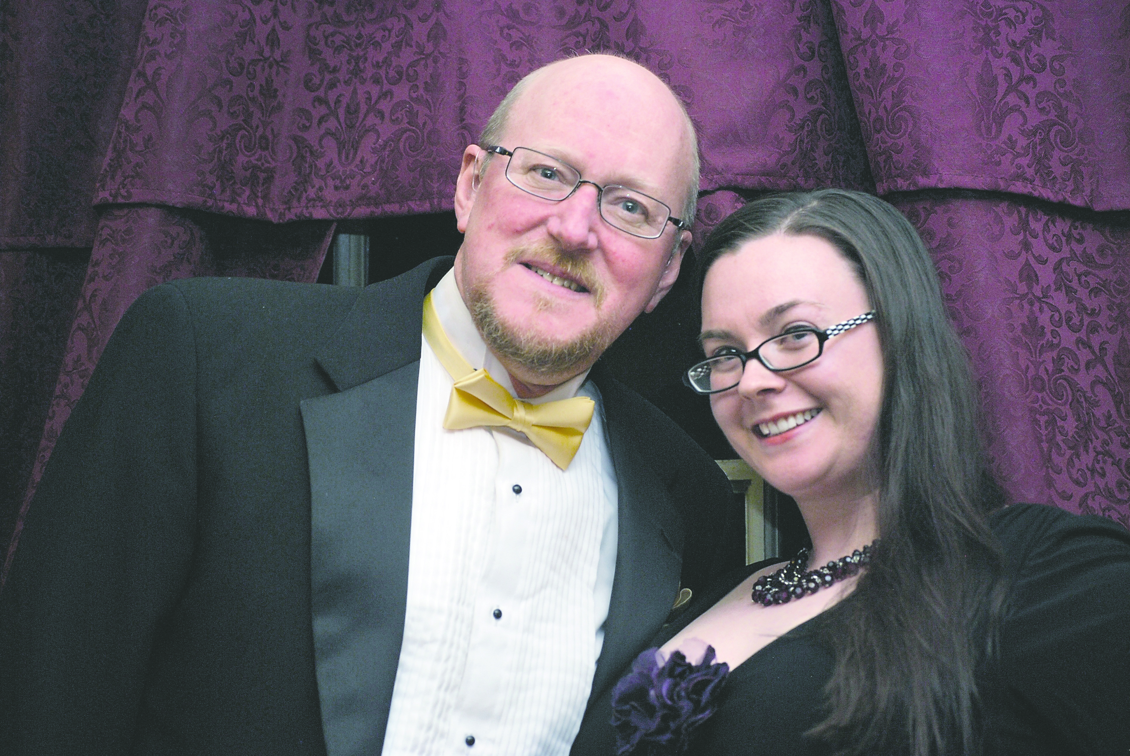 Ric Munhall and Valerie Lape are among the cast who will offer songs sweet and spicy in “Movies & Their Music” tonight through next weekend at the Dungeness Schoolhouse.  --Photo by Diane Urbani de la Paz/Peninsula Daily News
