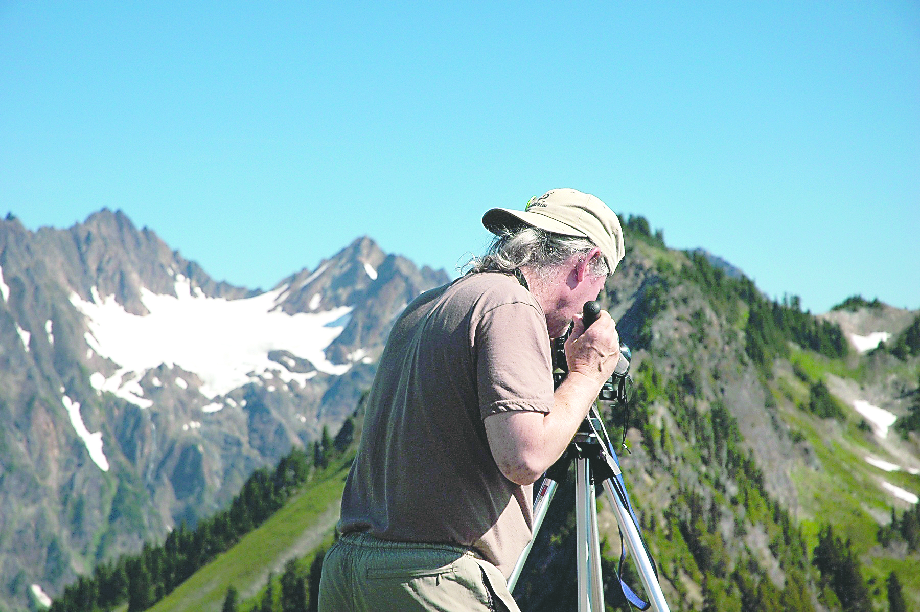 Filmmaker Robert Chrestensen hiked the high country of Olympic National Park to shoot “Out of the Mist.” Kathy Chrestensen