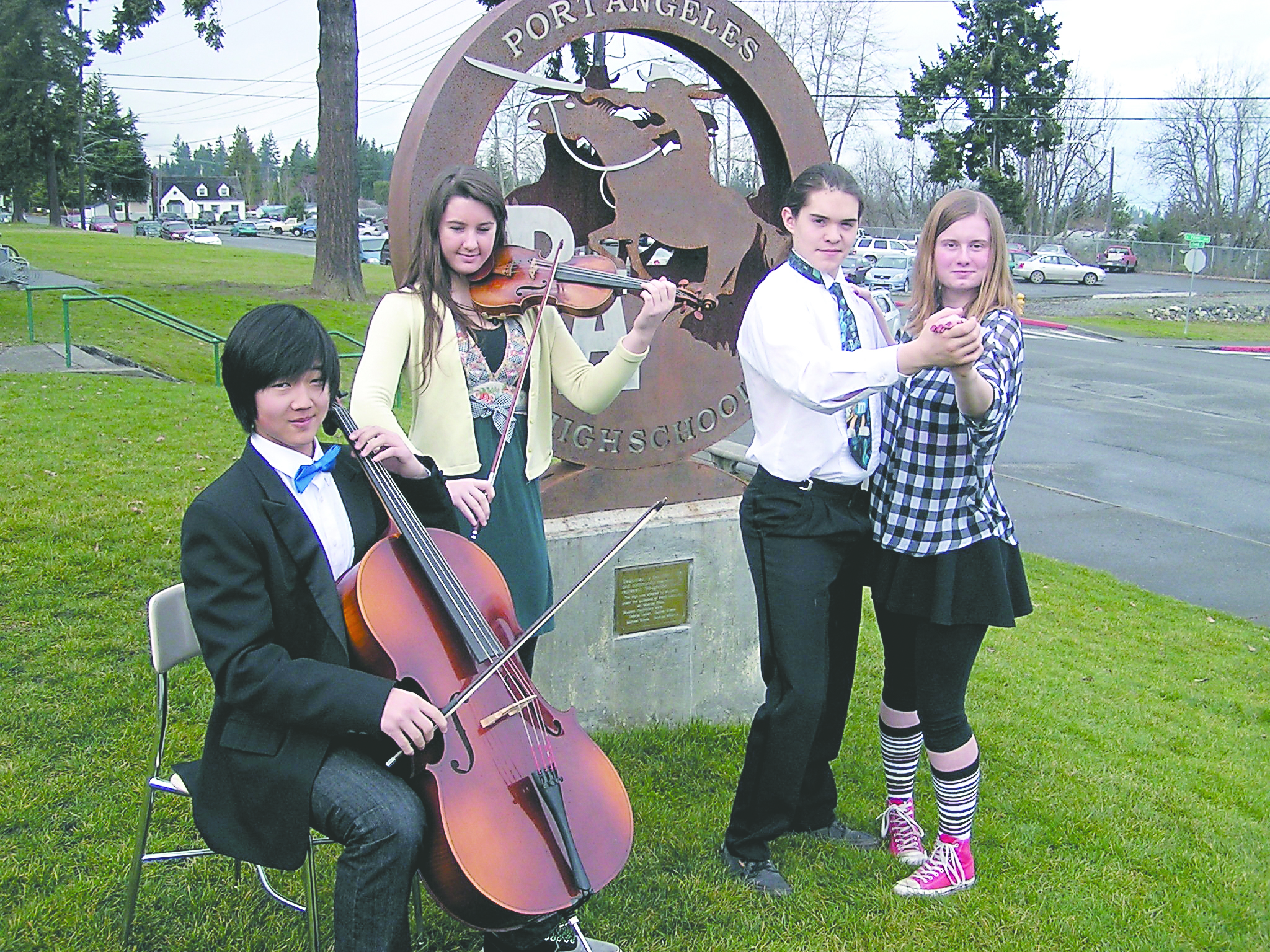 This Saturday's “Elegant Evening of Waltz” at the Port Angeles Masonic Lodge will feature dancing to music by the Port Angeles High School orchestra