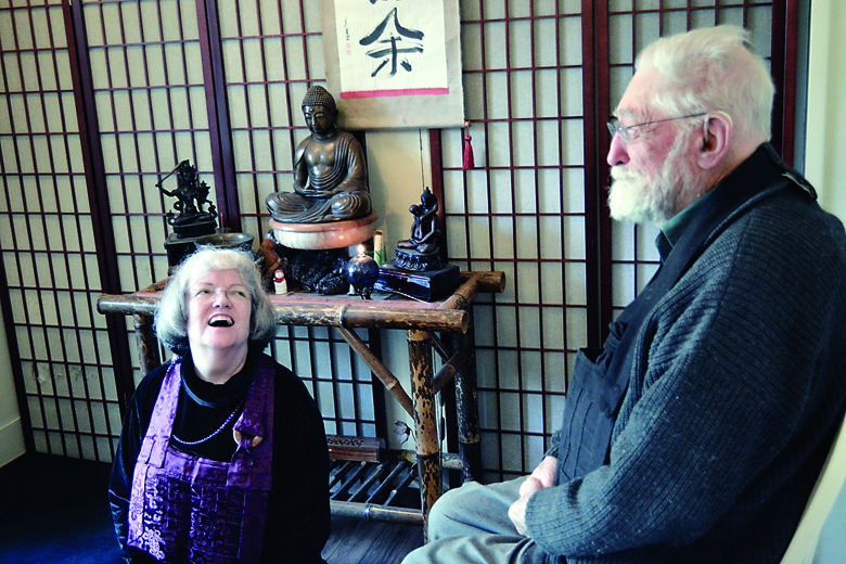 Kristen and Bill Larson will host a weeklong Rohatsu Sesshin