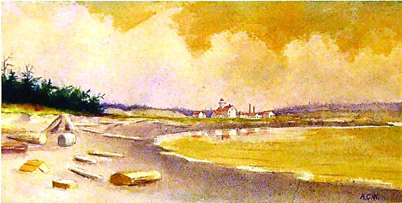 Adeline Willoughby McCormack’s canvases are part of “First Blossoming: Port Townsend’s Women Artists