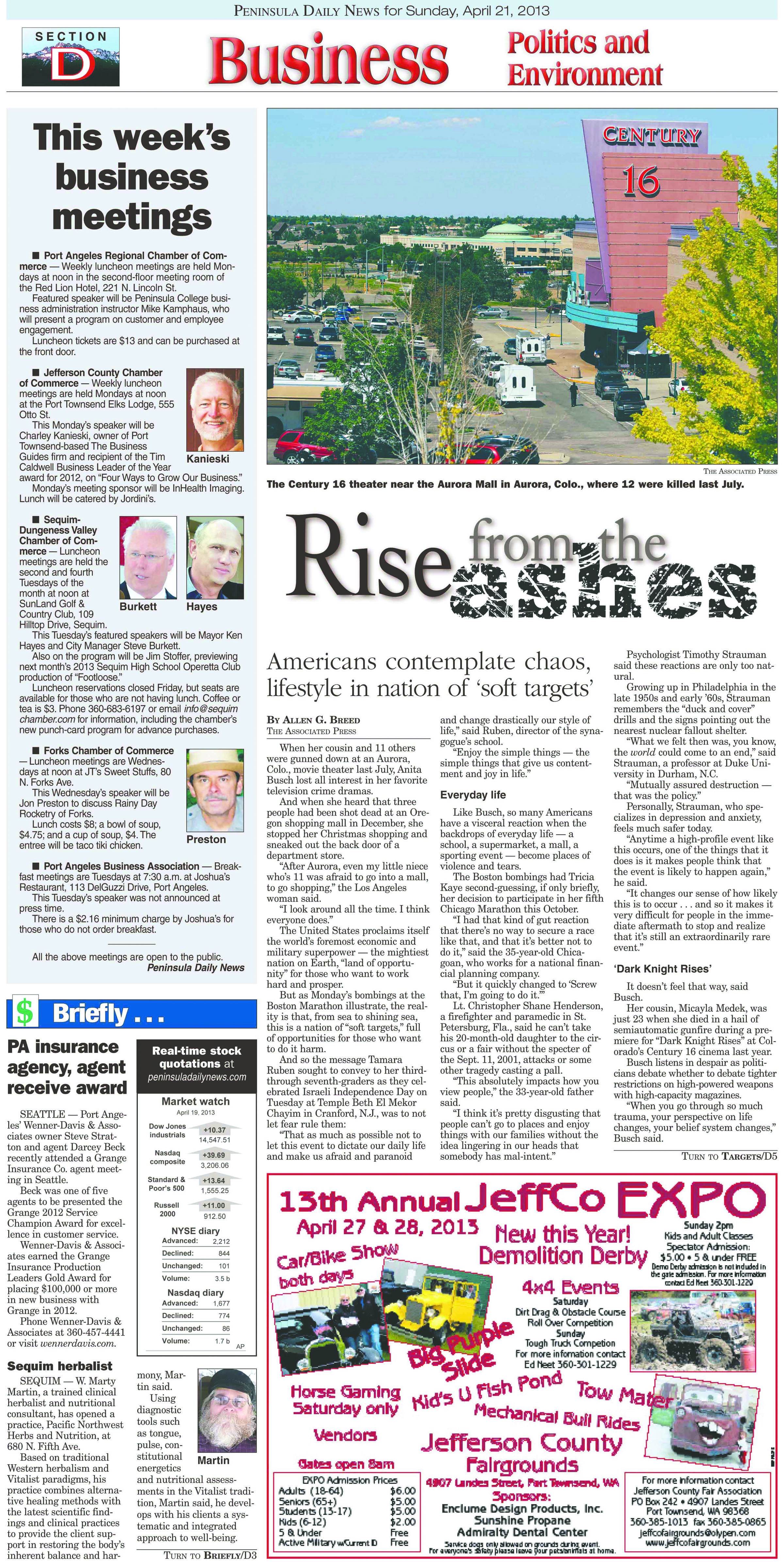 IN TODAY'S PDN PRINT EDITIONS: In the wake of a difficult week, Americans contemplate their 'soft targets'