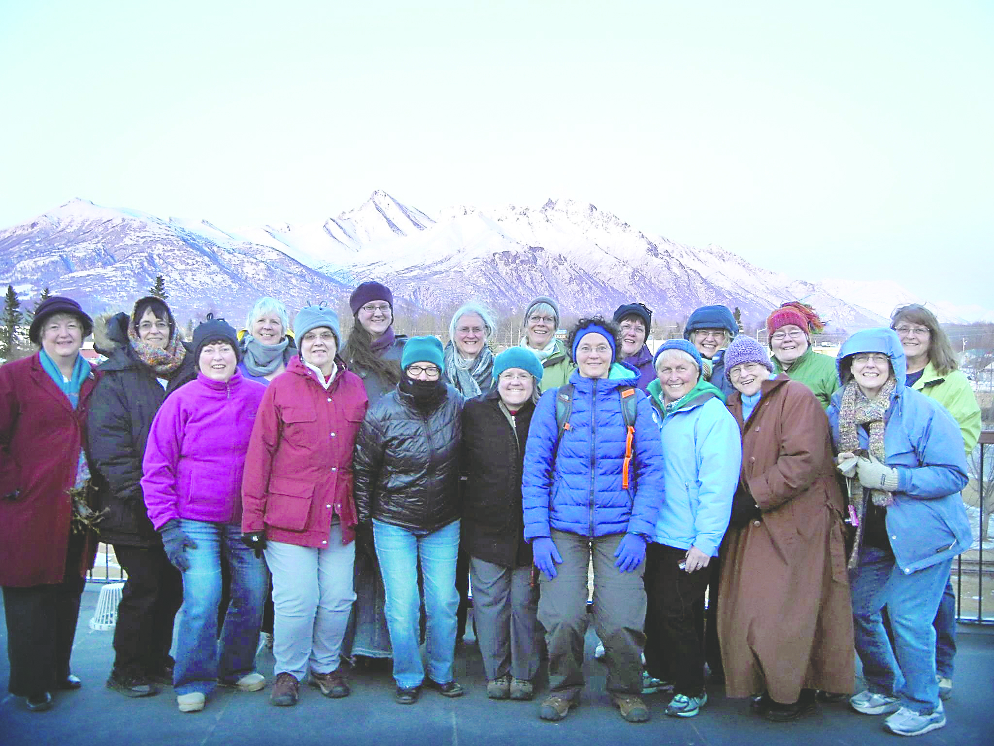 The NorthWest Women’s Chorale is shown in Palmer
