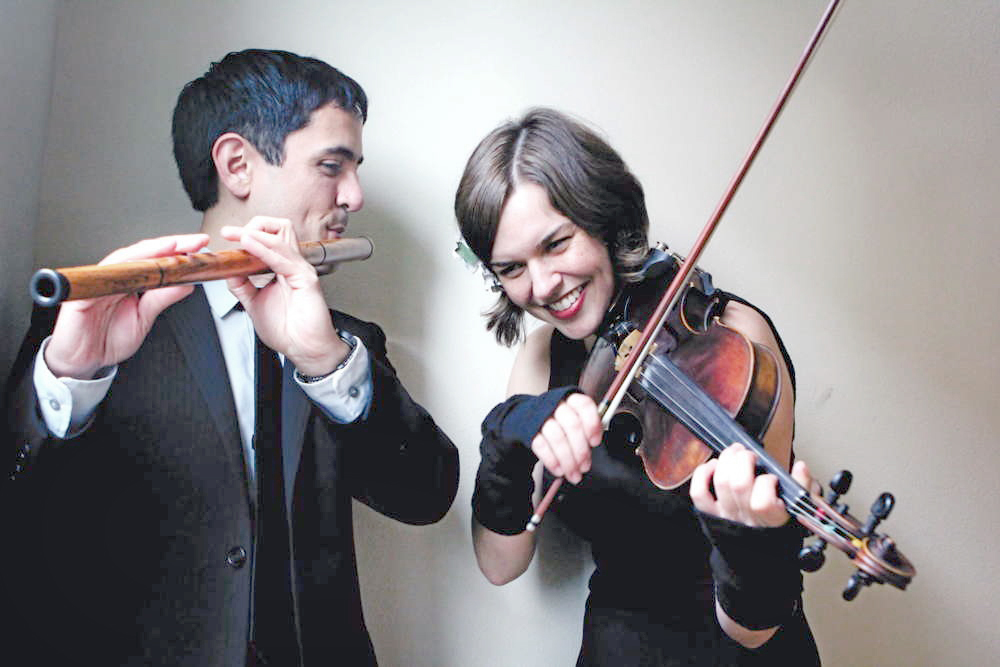 Hanz Araki and Kathryn Claire