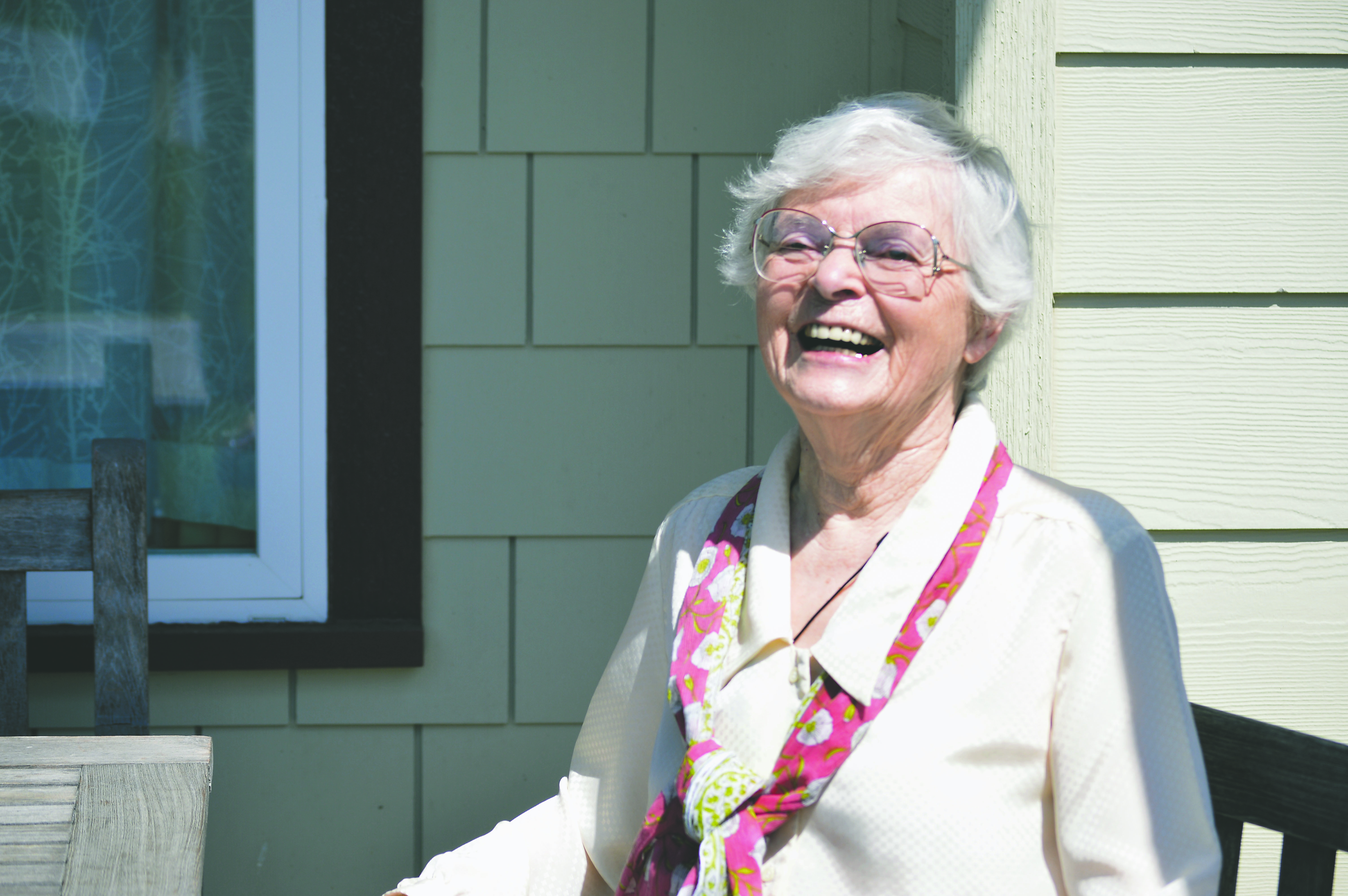 Dorothy Skerbeck.  [Photo by Diane Urbani de la Paz/Peninsula Daily News]