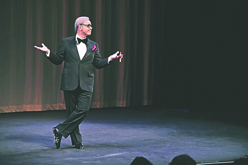 Duffy Hudson strikes a pose in his portrayal of the late George Burns.