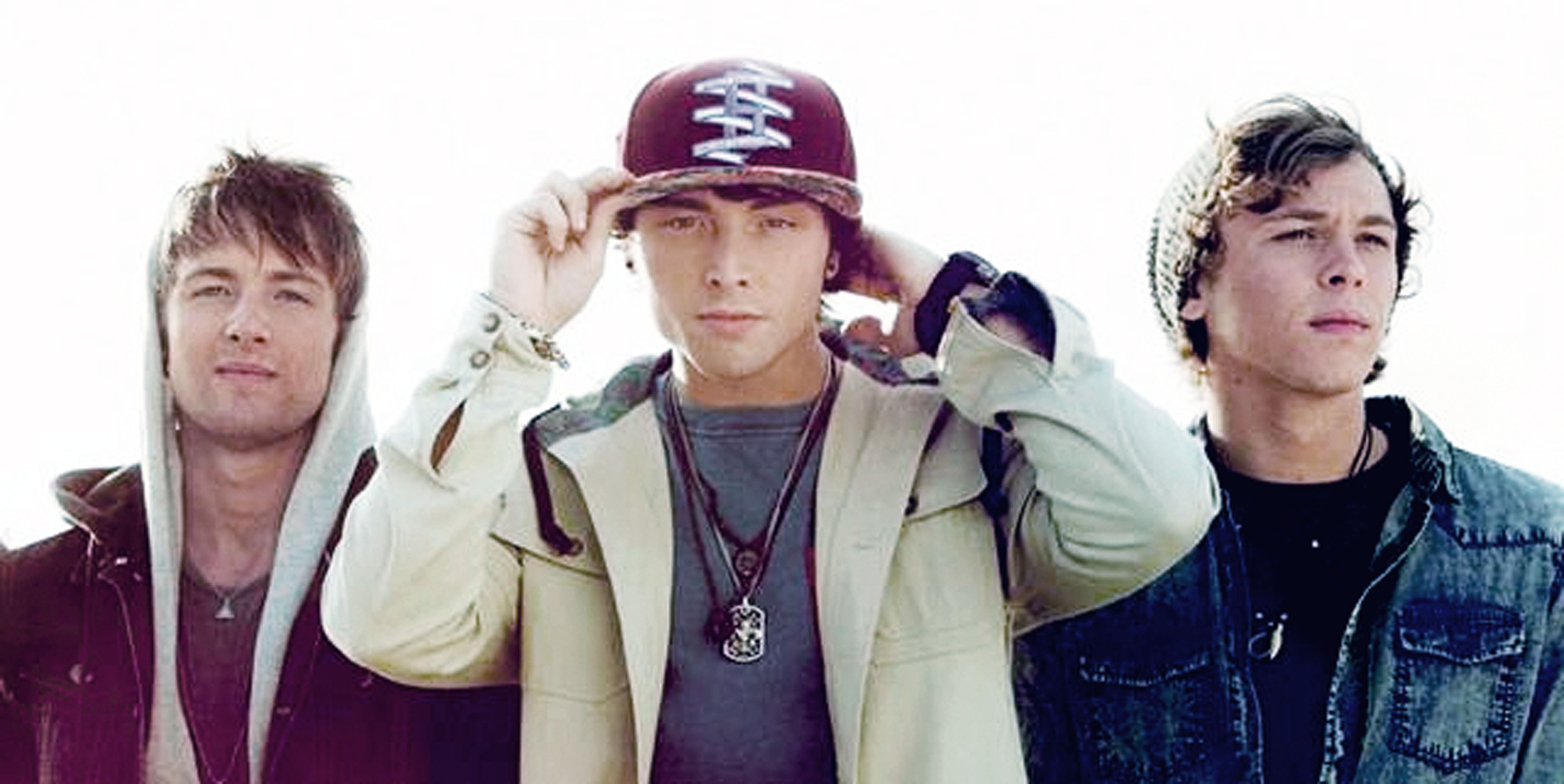 This photo accompanied an email to fans that Emblem3's Drew Chadwick