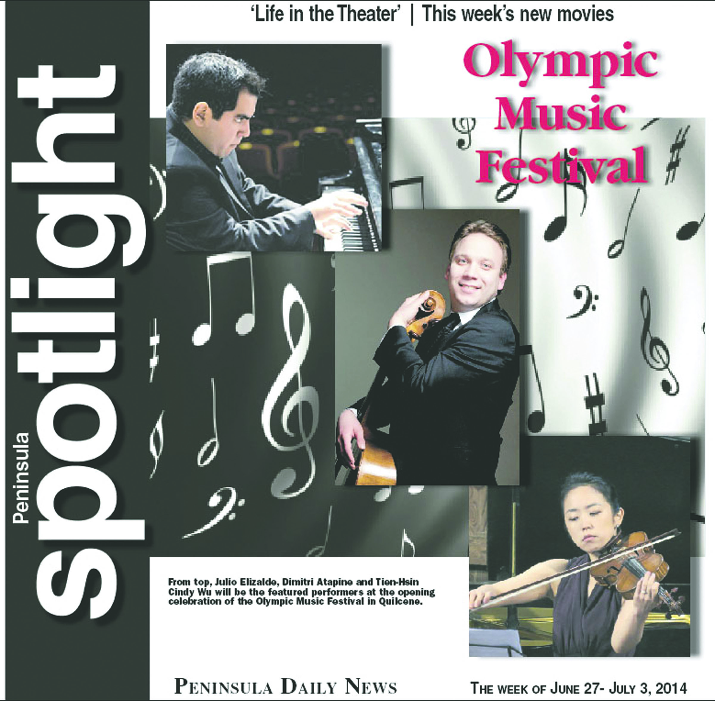 WEEKEND: Quilcene's Olympic Music Festival kicks off 2014 season Saturday, Sunday