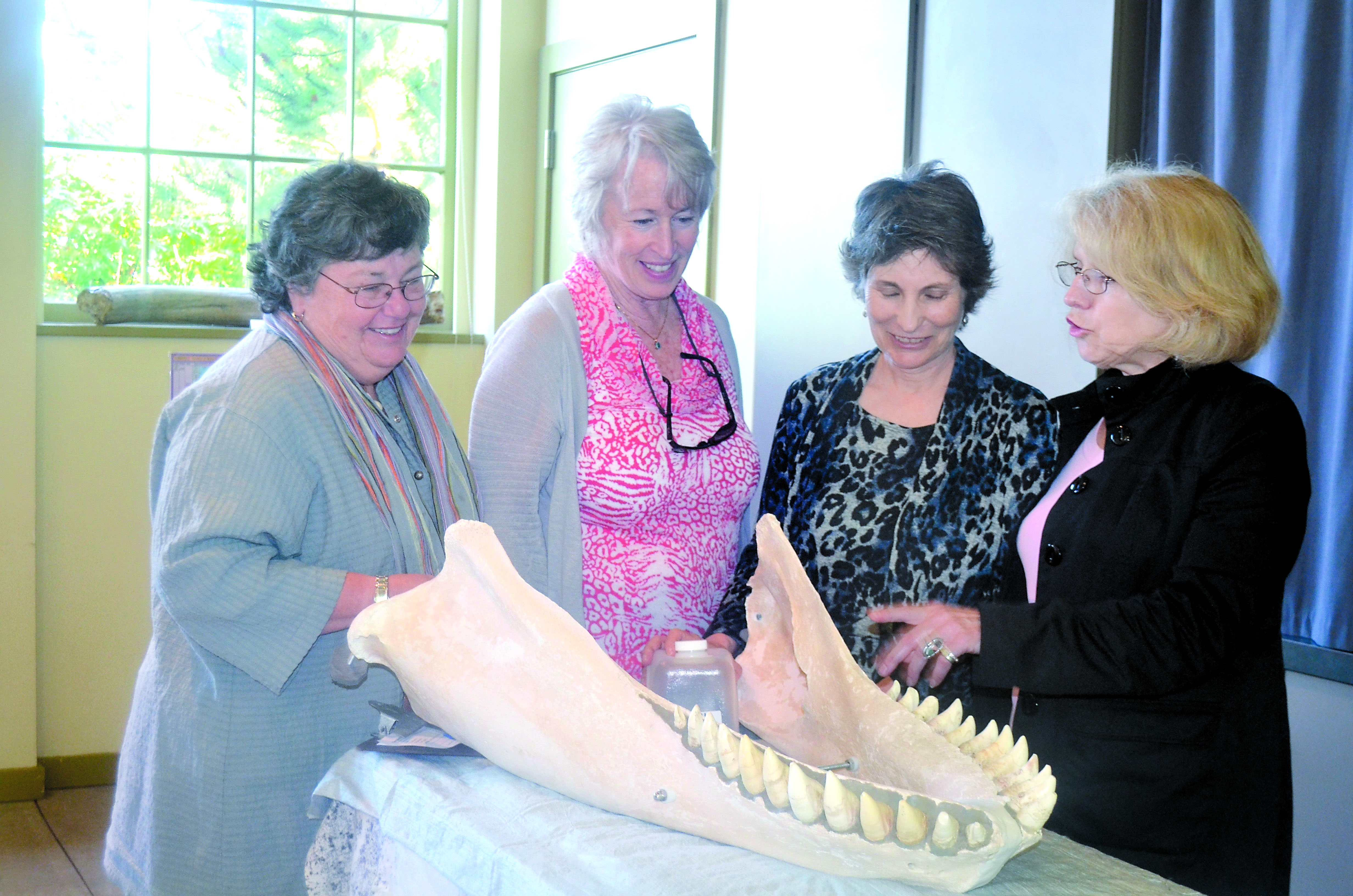 Port Townsend Marine Science Center board president Linda Dacon