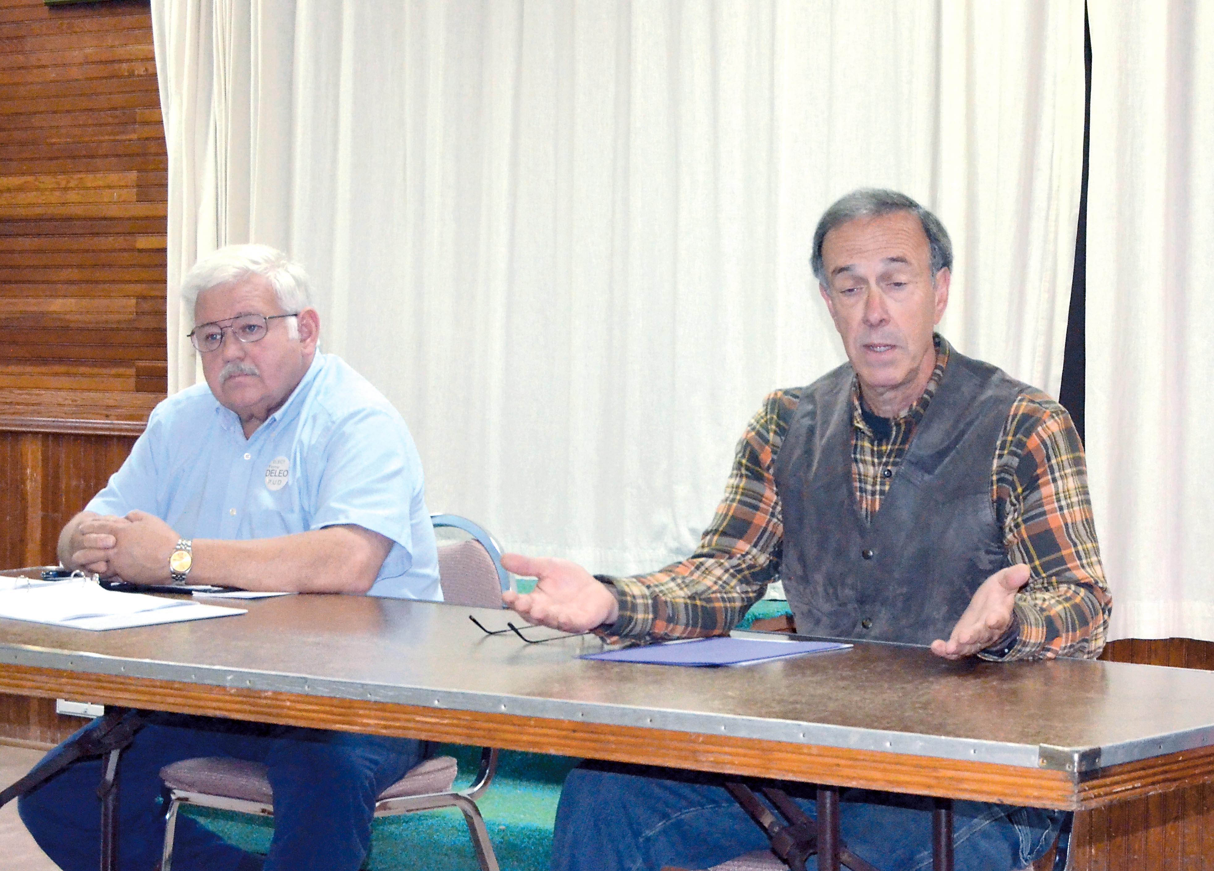 Jefferson PUD commissioner candidates Tony De Leo