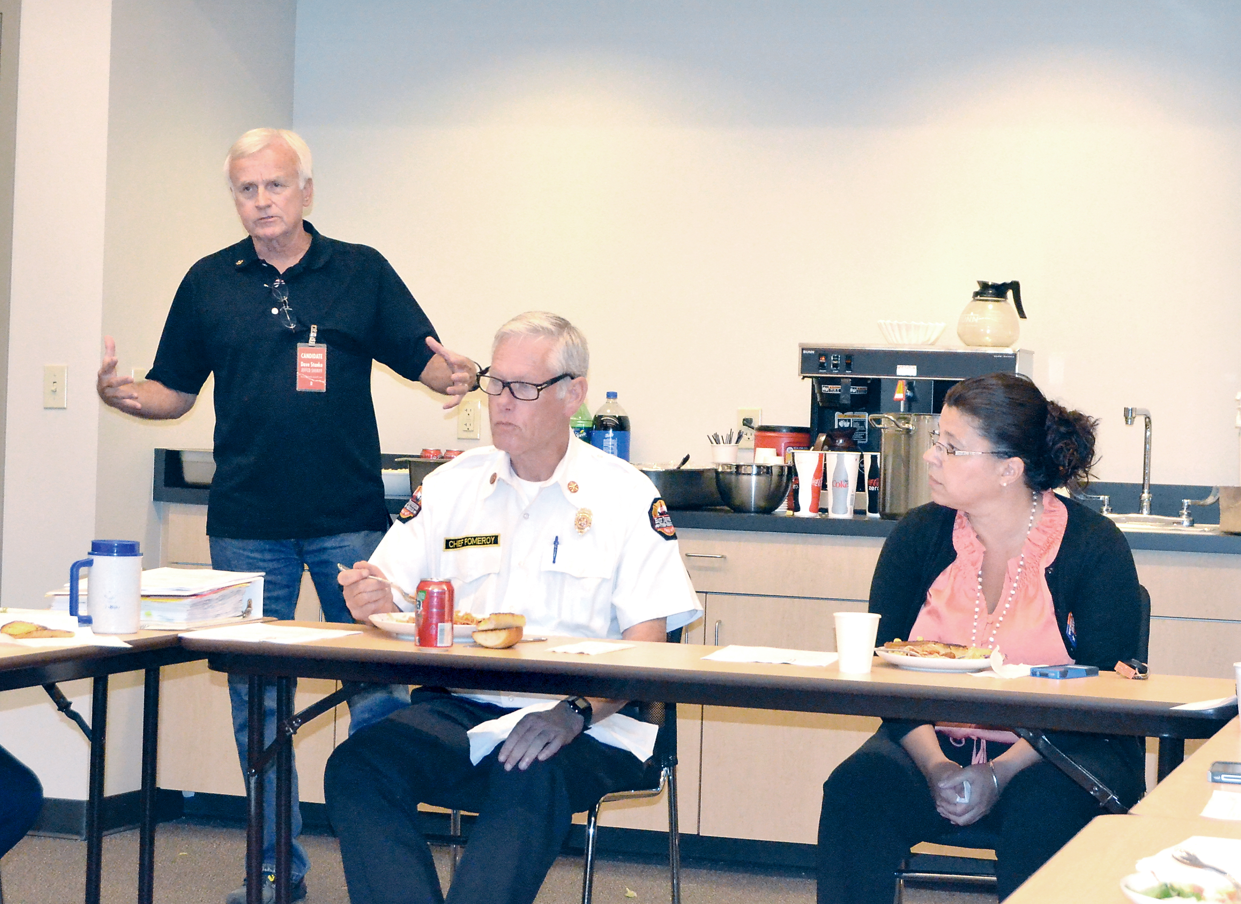 Jefferson County sheriff candidates David Stanko