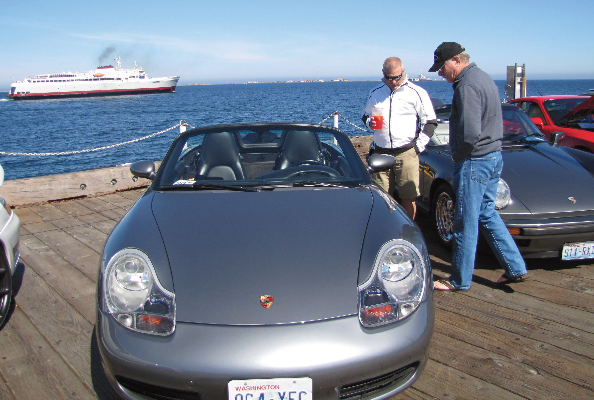Olympic Peninsula region of the Porsche Club of America members Alex Raphael of Port Orchard