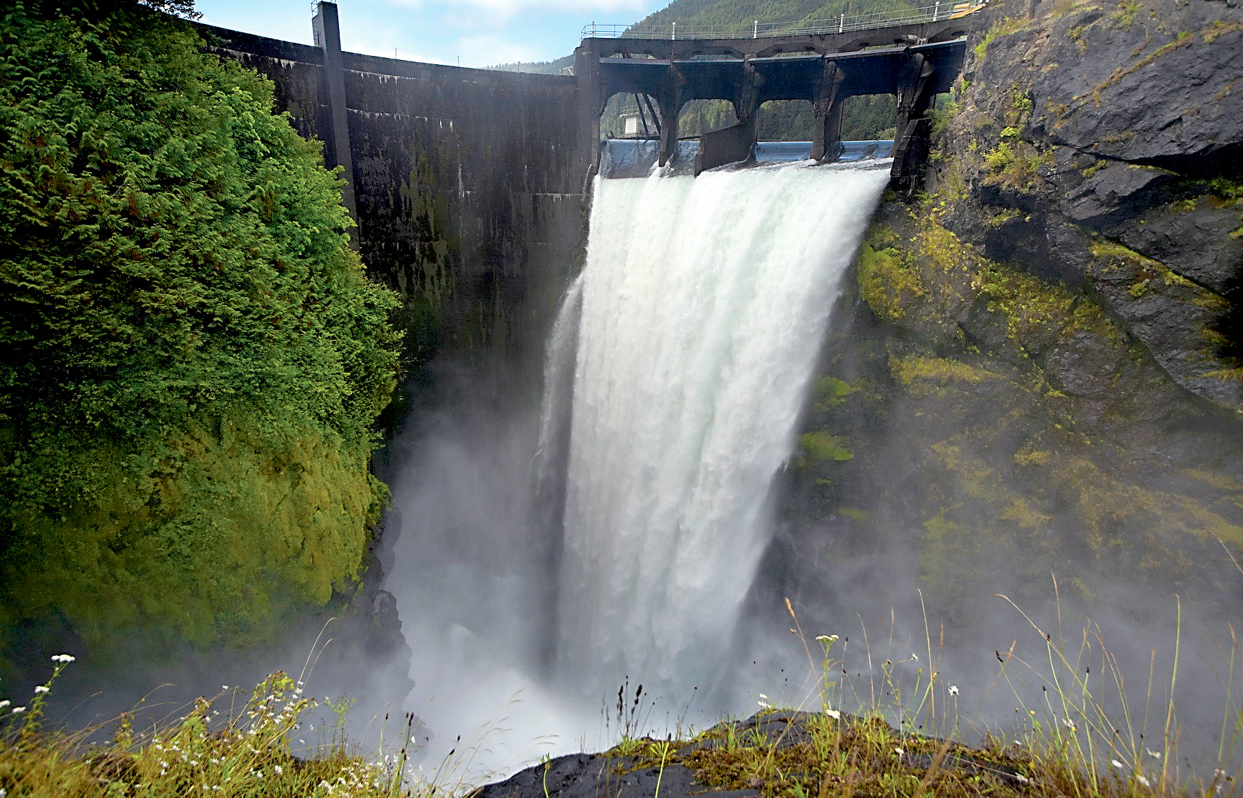 The Glines Canyon Dam