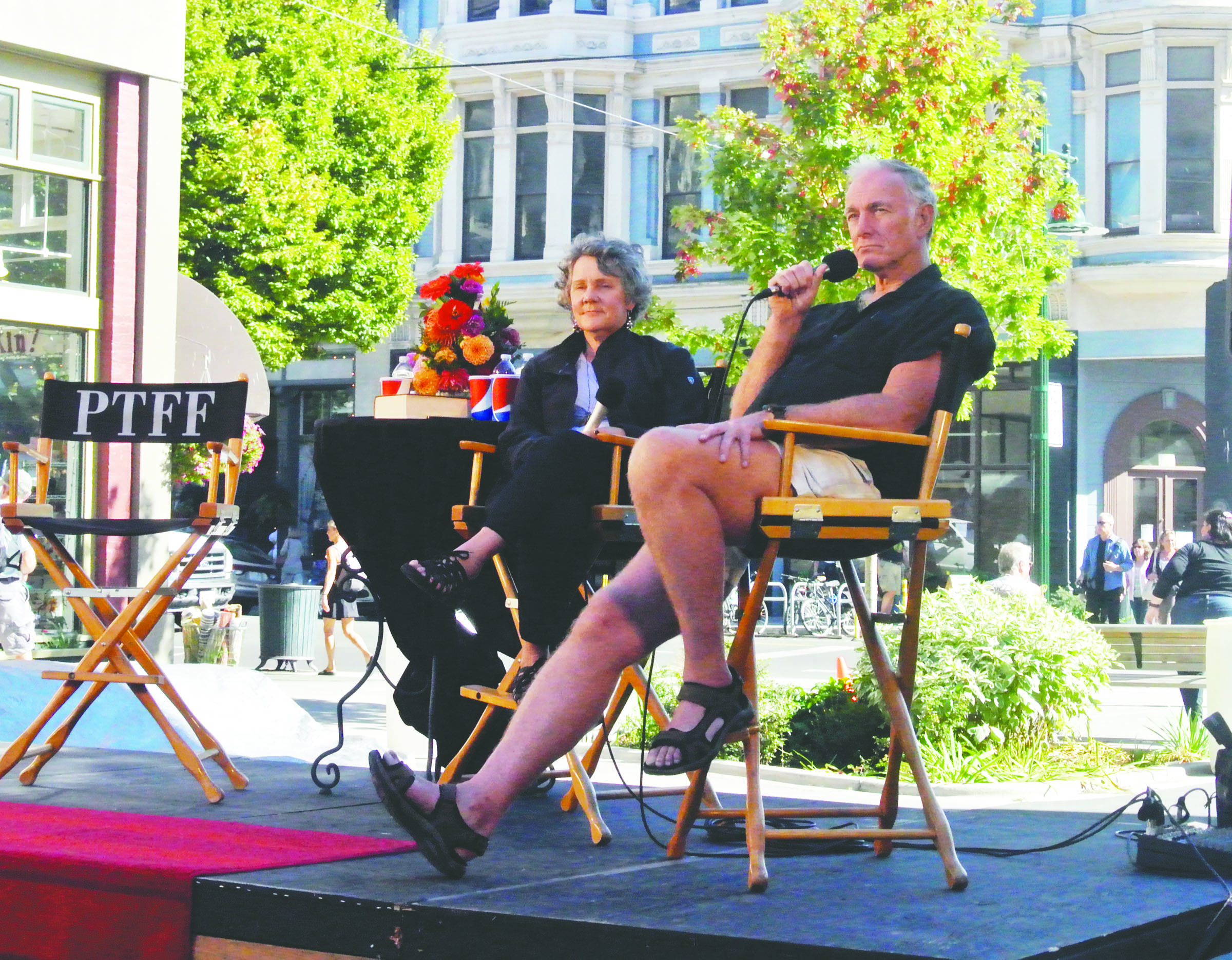 Port Townsend Film Festival special guests Maggie Renzi and John Sayles appear in a public interview session Saturday. Charlie Bermant/Peninsula Daily News
