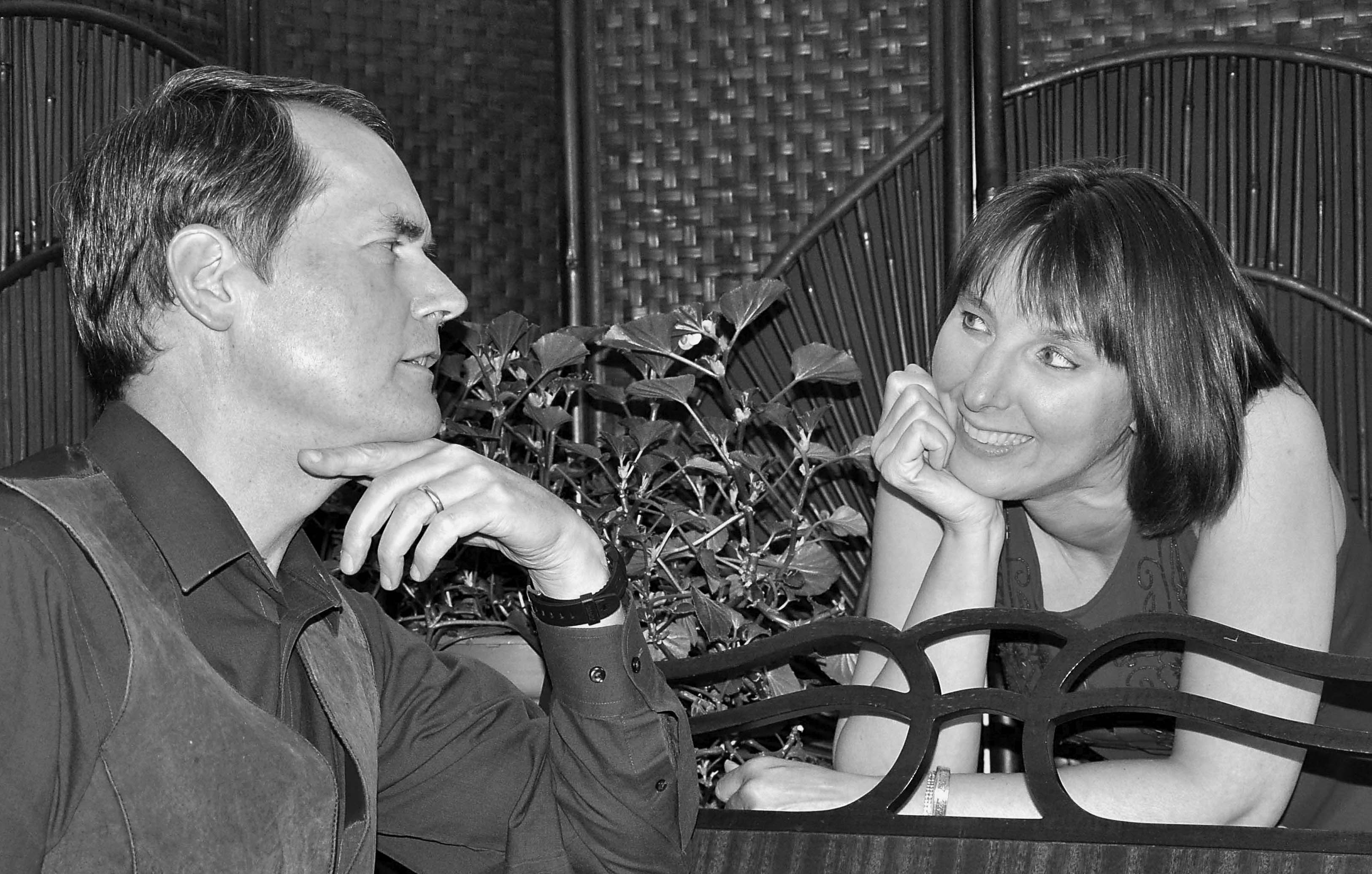 Baritone Joel Yelland and soprano Jaie Arianna will sing together in "Broadway and Bordeaux" on Saturday. Martin Shaw