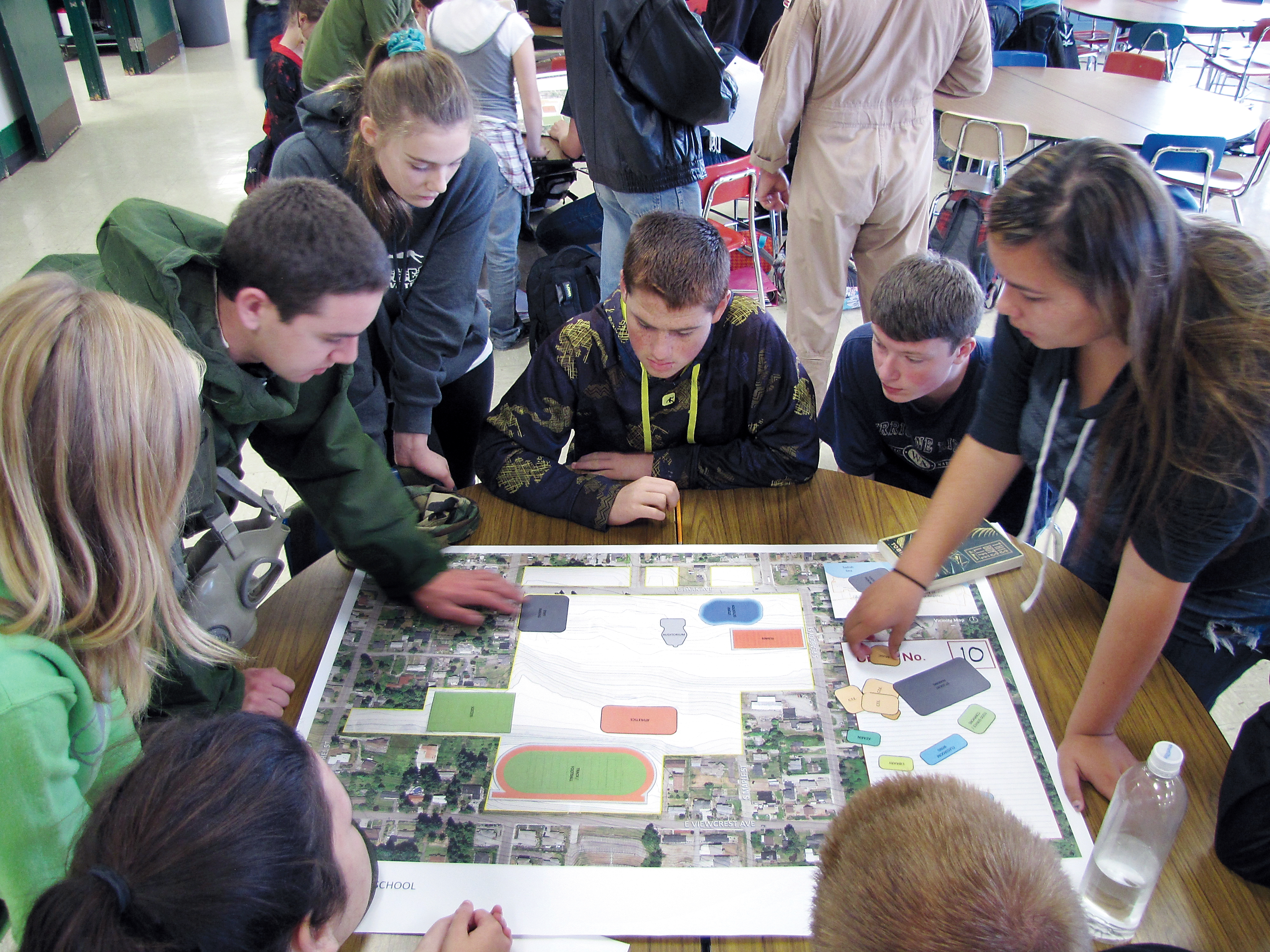 Port Angeles High School students