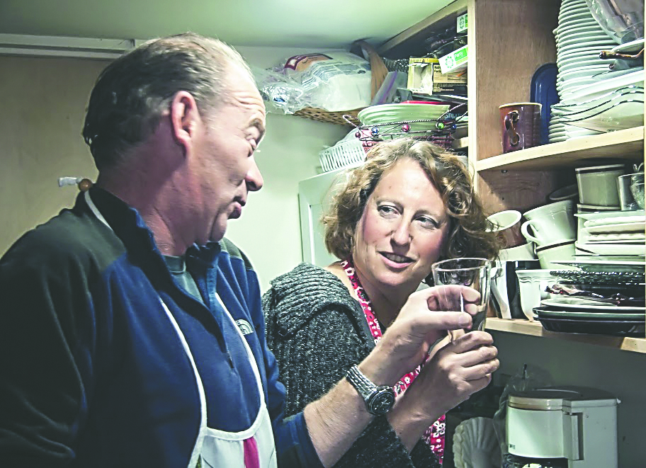 Charlie Bethel and Michelle Hensel star in “The Six Basic Rules.”  -- Photo by Eligius Wolodkewitsch