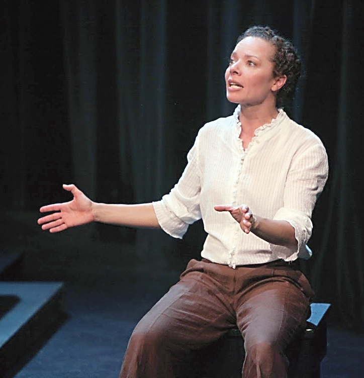 Gin Hammond portrays 28 characters in her one-woman show at the Key City Playhouse. Key City Public Theatre