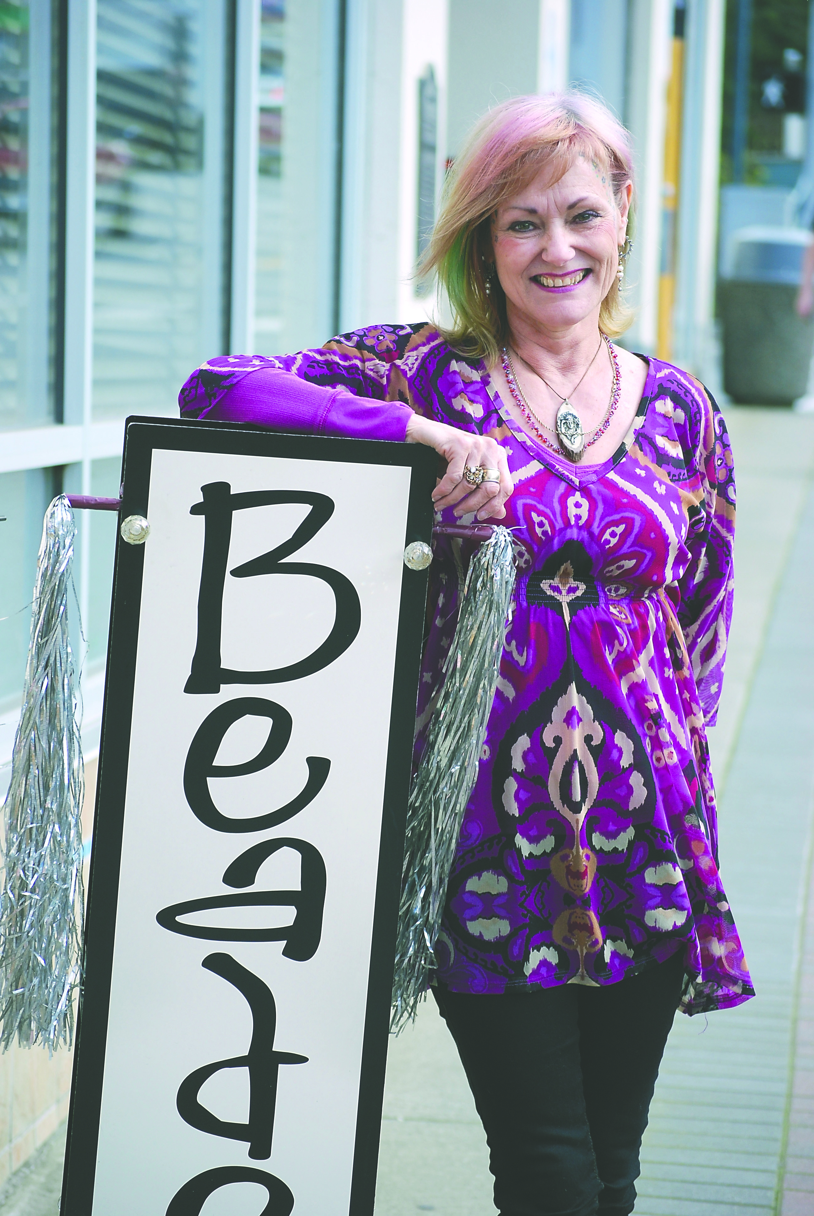 Lauren Jeffries-Johnson is organizing a souk — a North African-style market — in Port Angeles on Sunday.  -- Photo by Diane Urbani de la Paz