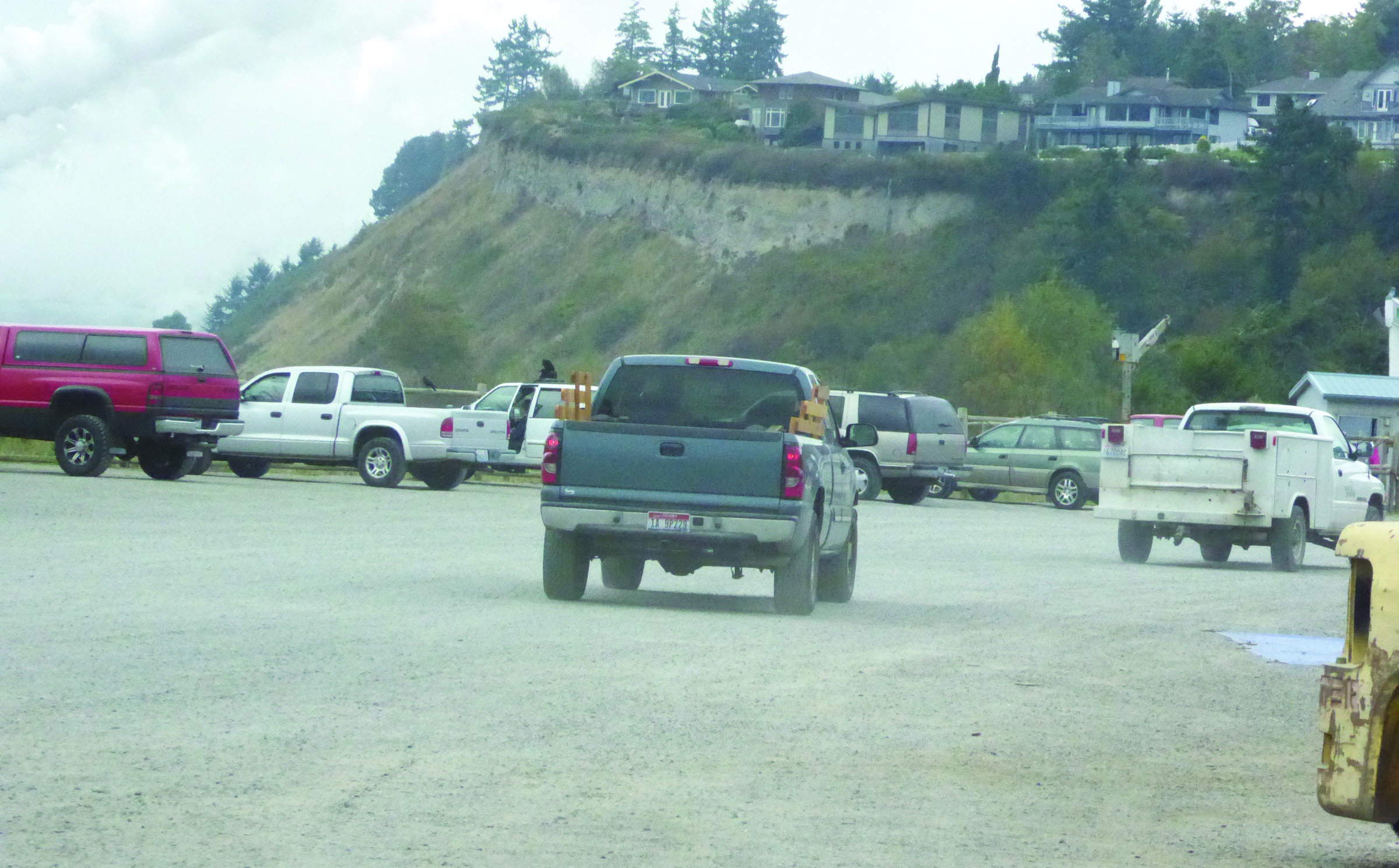 There is disagreement over whether portions of the Port Townsend Boat Haven should be paved to cut down on dust. Charlie Bermant/Peninsula Daily News