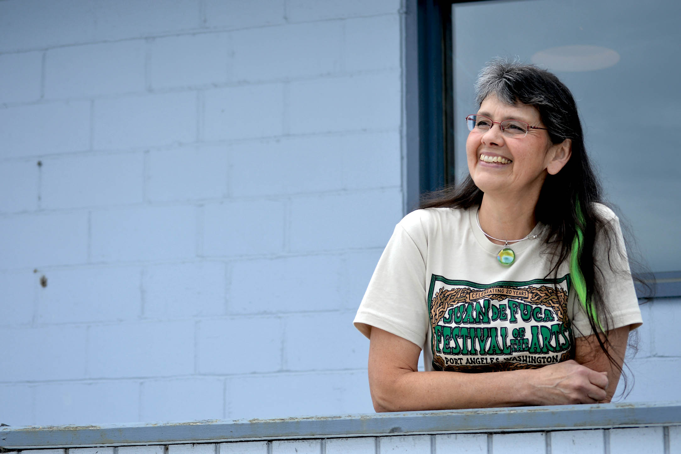 Nancy Vivolo in spring 2013. — Diane Urbani de la Paz/Peninsula Daily News