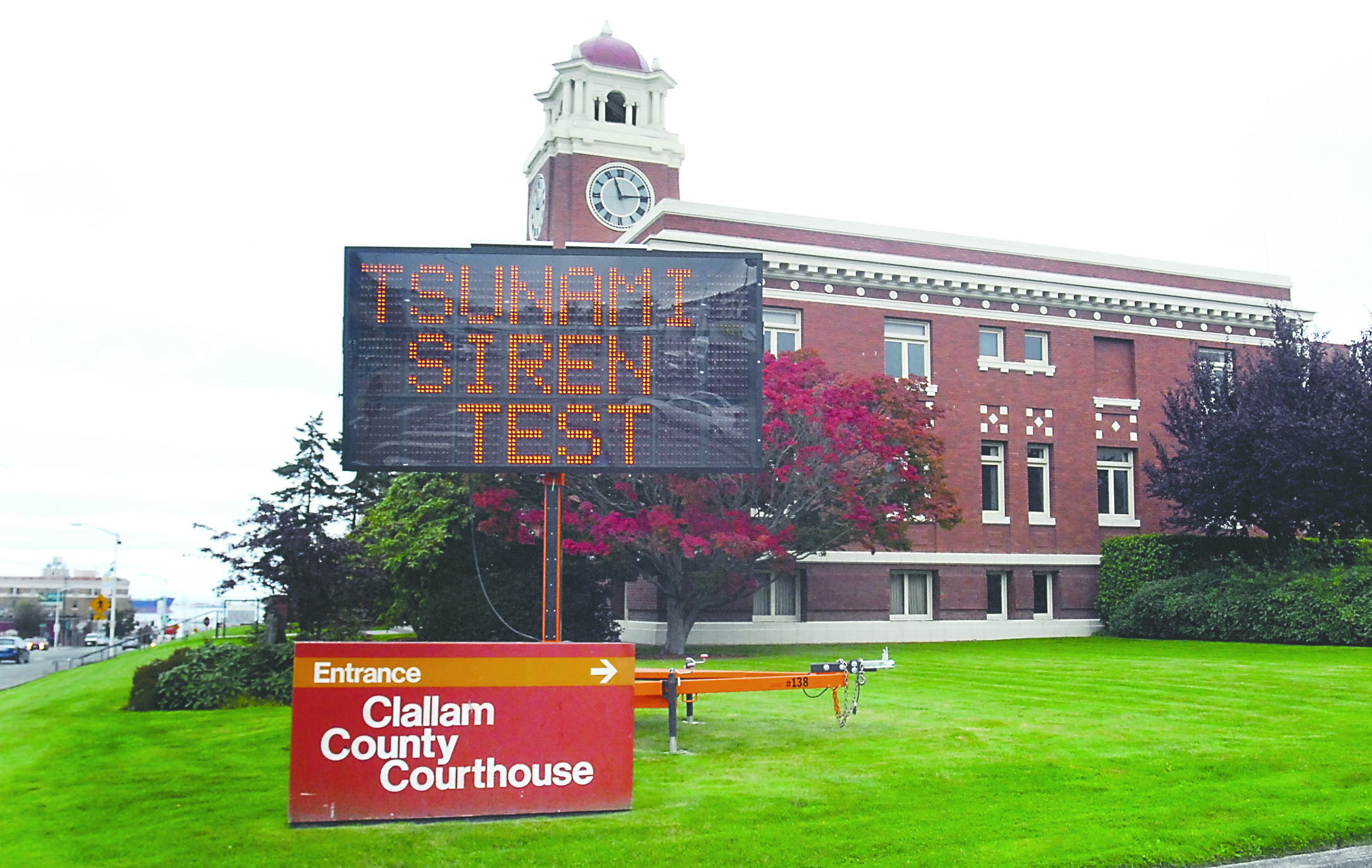 SHAKEOUT: Sirens sound in test today at 10:17 a.m.