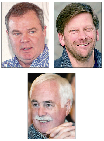 County Commissioners Jim McEntire and Mike Chapman