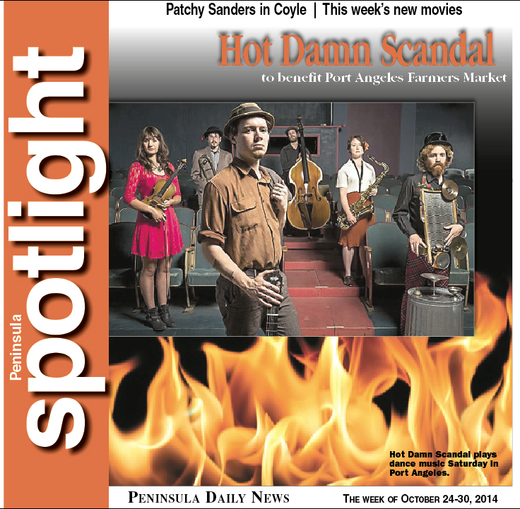 Hot Damn Scandal is one of the acts at Saturday night’s benefit for the Port Angeles Farmers Market.