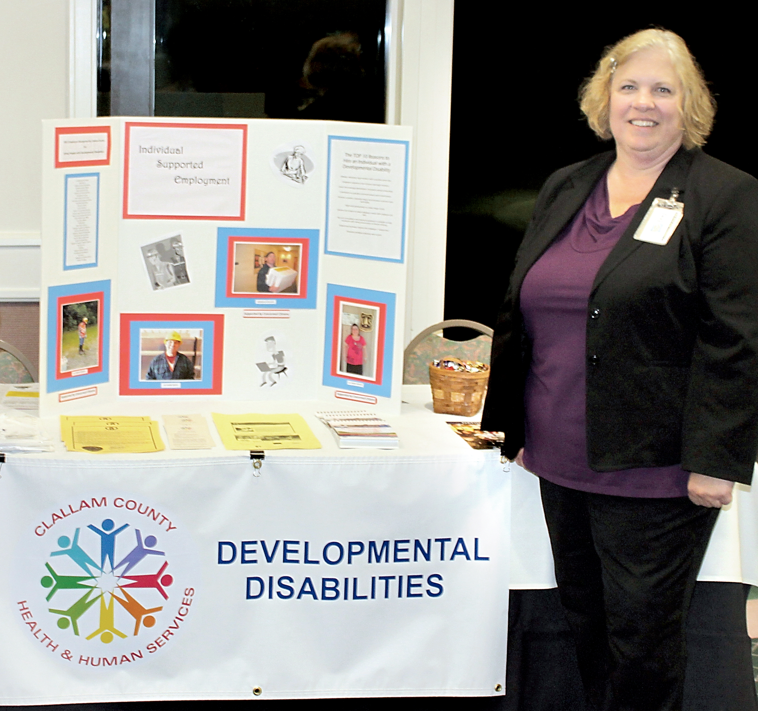 Mary Cliffton of Clallam County Health and Human Services will discuss employment issues for people with disabilities during a Studium Generale presentation at Peninsula College's Little Theater on Thursday. Peninsula College