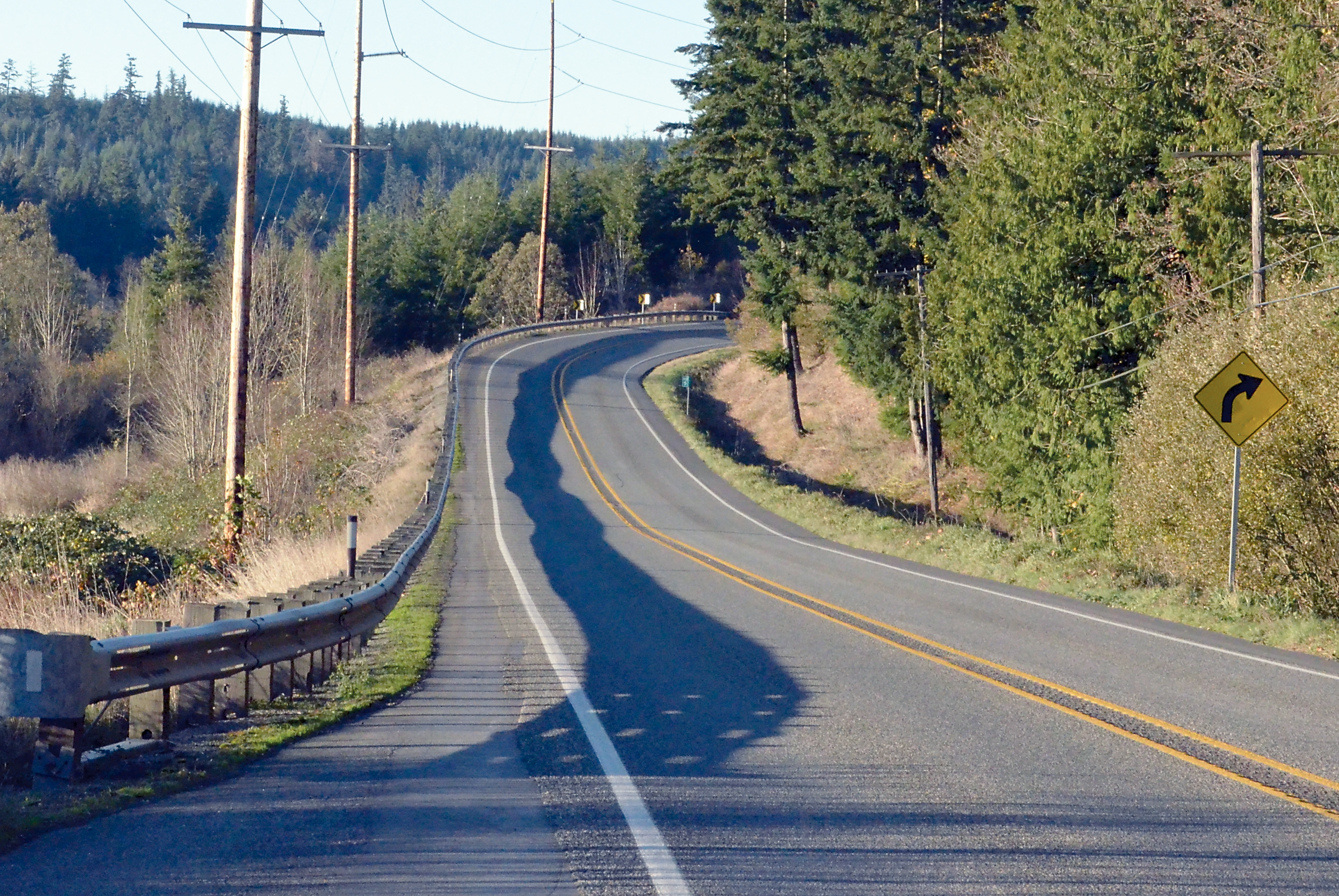 A portion of state Highway 19