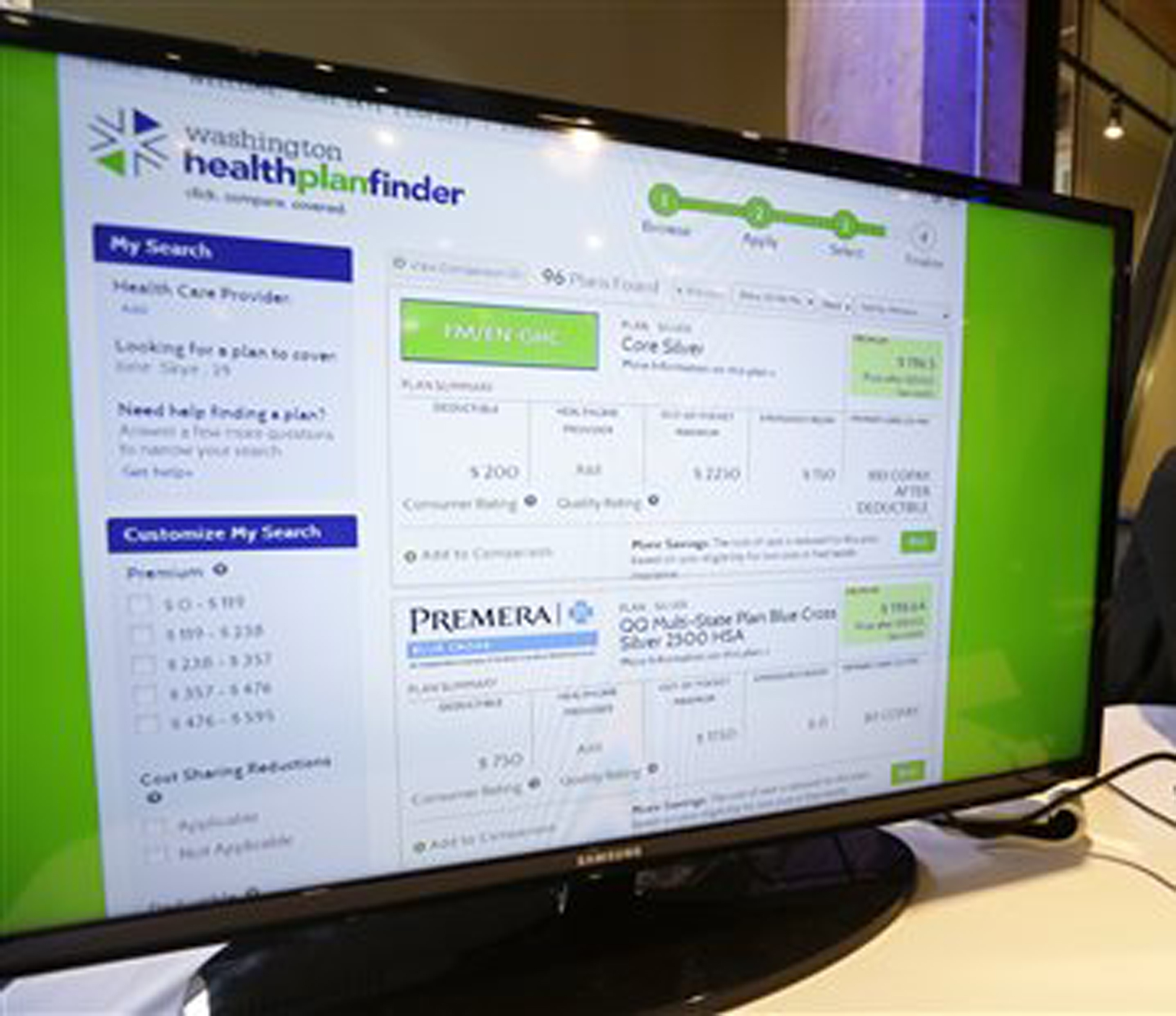 UPDATE: Washington state health exchange reopens online today after glitch halts it Saturday