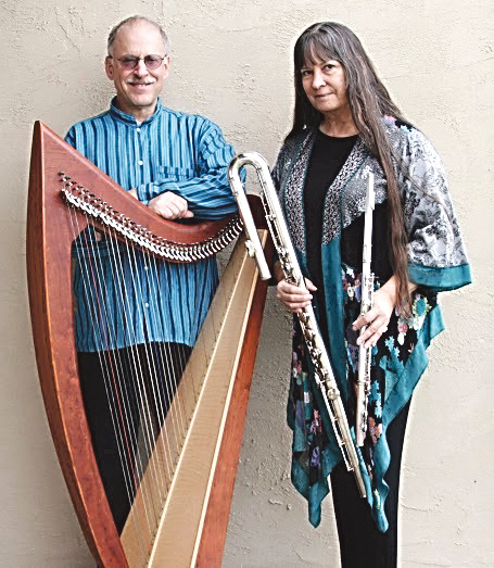 David Michael and Ann Lindquist will give a Candlelight Concert at Port Townsend’s Trinity United Methodist Church on Thursday evening.