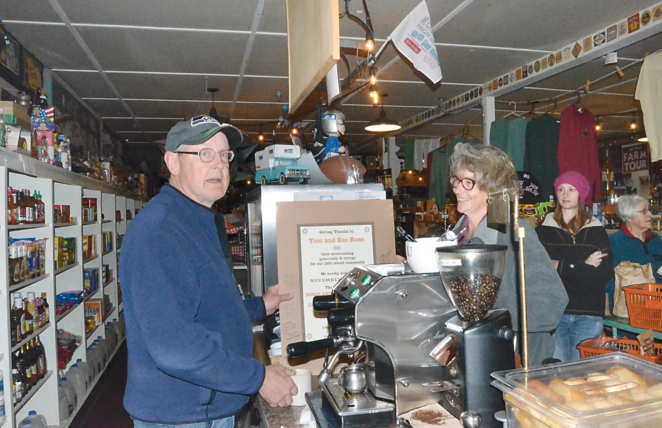Nordland General Store owner Tom Rose