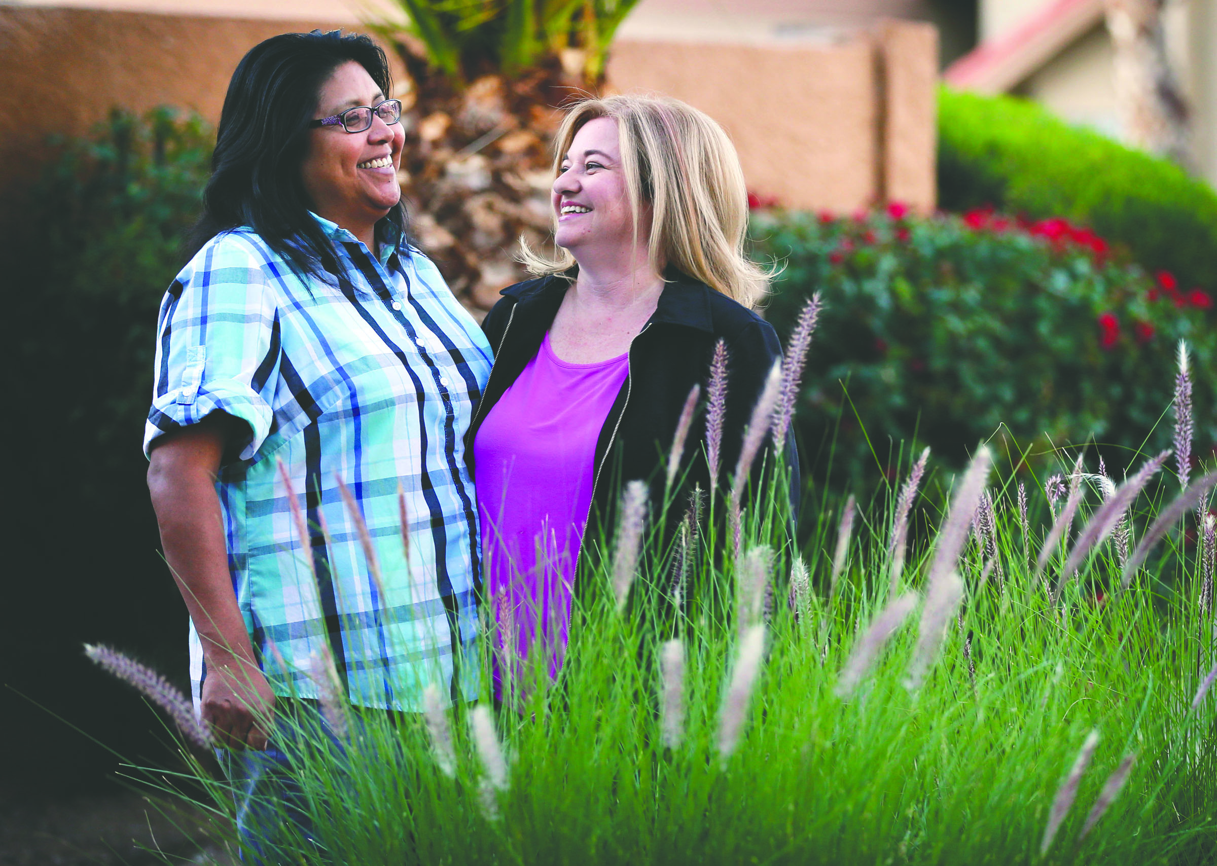 Cleo Pablo and her wife