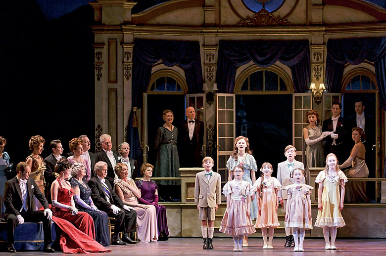 Early in “The Sound of Music” at Seattle's 5th Avenue Theatre