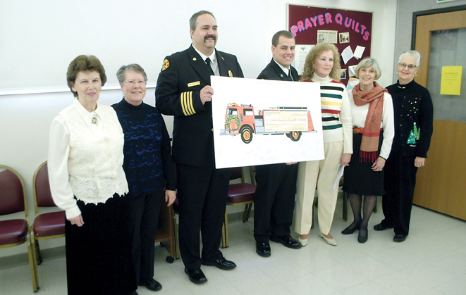 Chief Ben Andrews and Capt. Bryan Swanberg