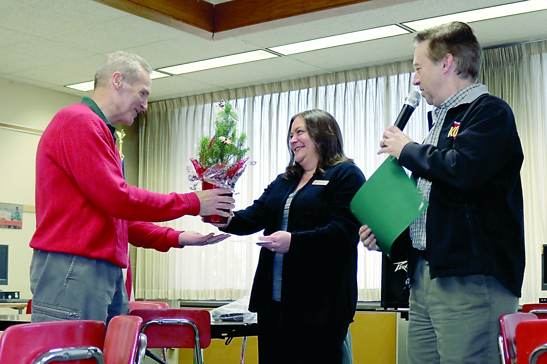 Port Angeles High School counselor Mike Nolan