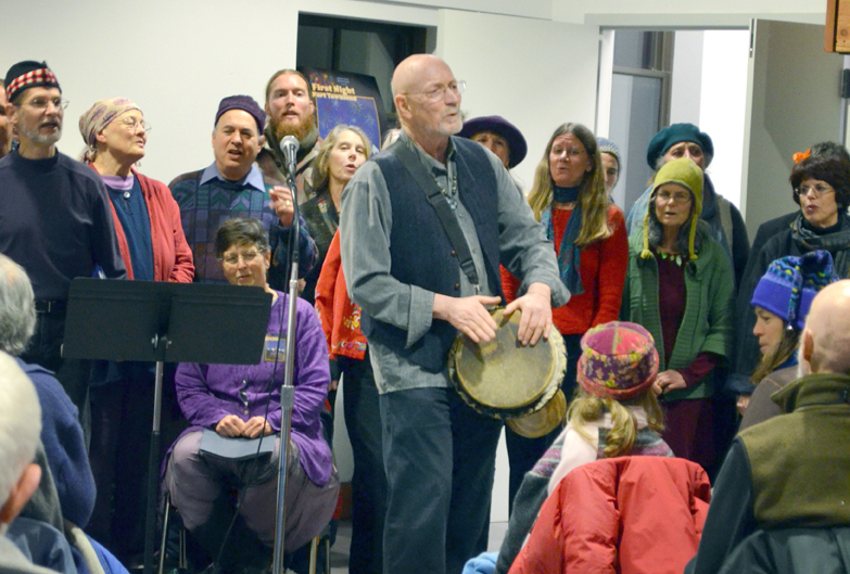 The PT Songlines choir