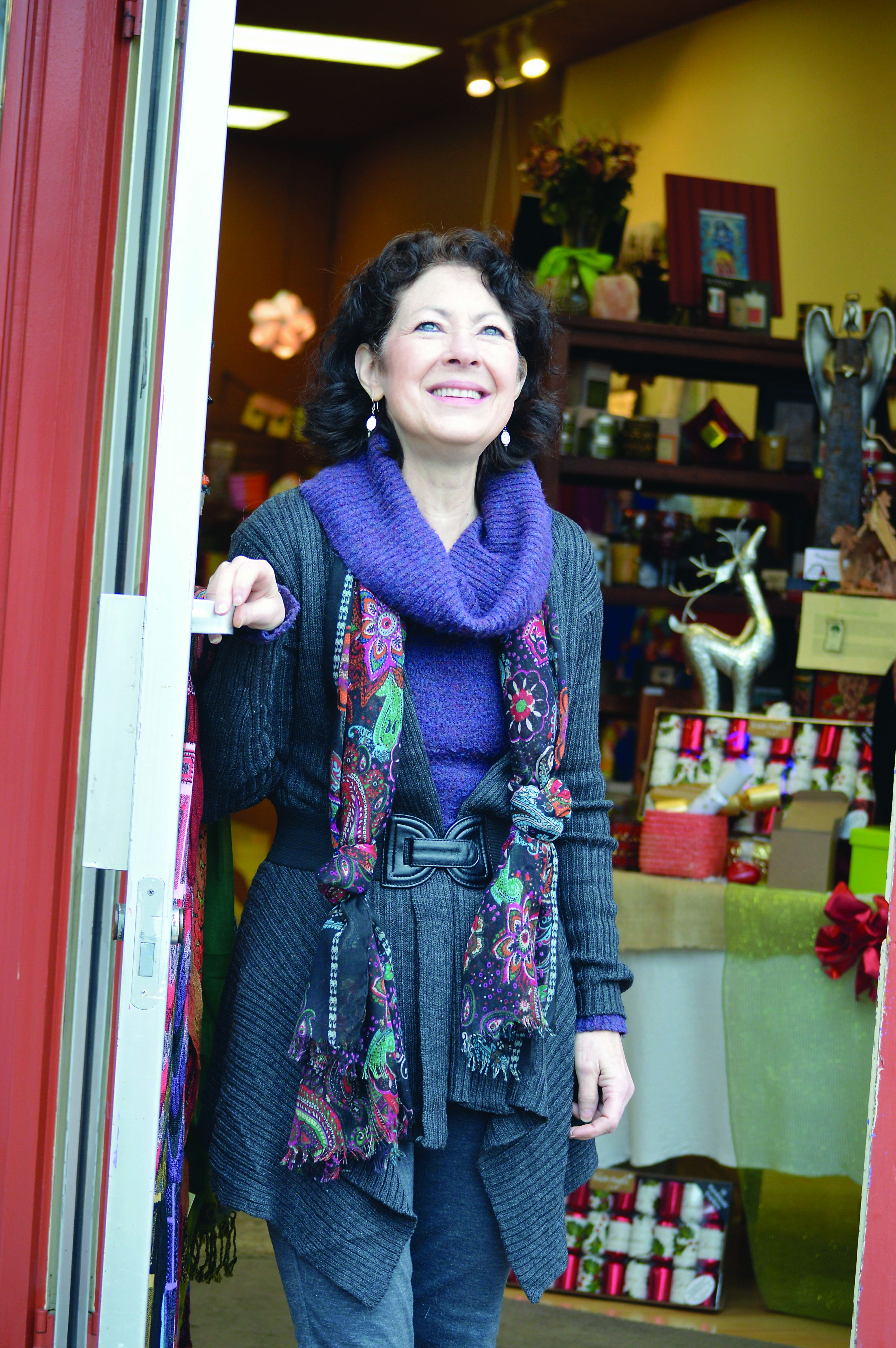 Merala Heins  [Portrait by Diane Urbani de la Paz/Peninsula Daily News]