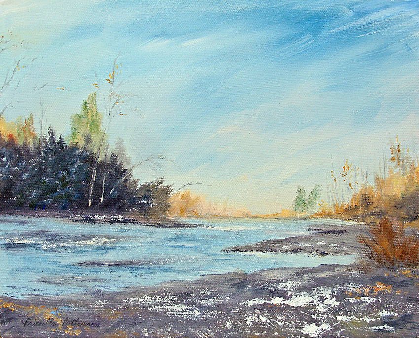 Priscilla Patterson’s “A Little Snow” will be on display at Blue Whole Gallery, and she’ll be performing from her album “Christmas from the Heart” at the Lamb Farm Kitchen Shoppe.